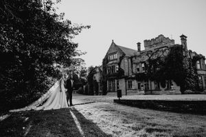 Northumberland wedding photographer. Ellingham Hall wedding photos