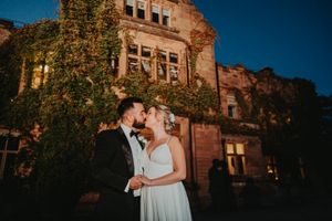 Northumberland wedding photographer. Ellingham Hall wedding photos