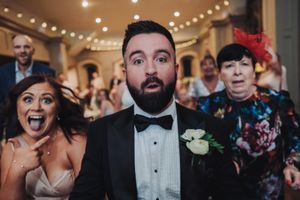 Northumberland wedding photographer. Ellingham Hall wedding photos