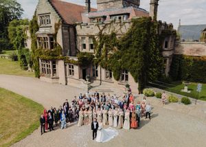 Northumberland wedding photographer. Ellingham Hall wedding photos