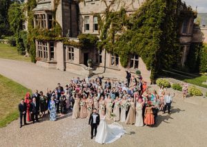 Northumberland wedding photographer. Ellingham Hall wedding photos