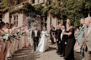Northumberland wedding photographer. Ellingham Hall wedding photos