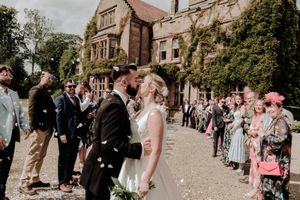 Northumberland wedding photographer. Ellingham Hall wedding photos