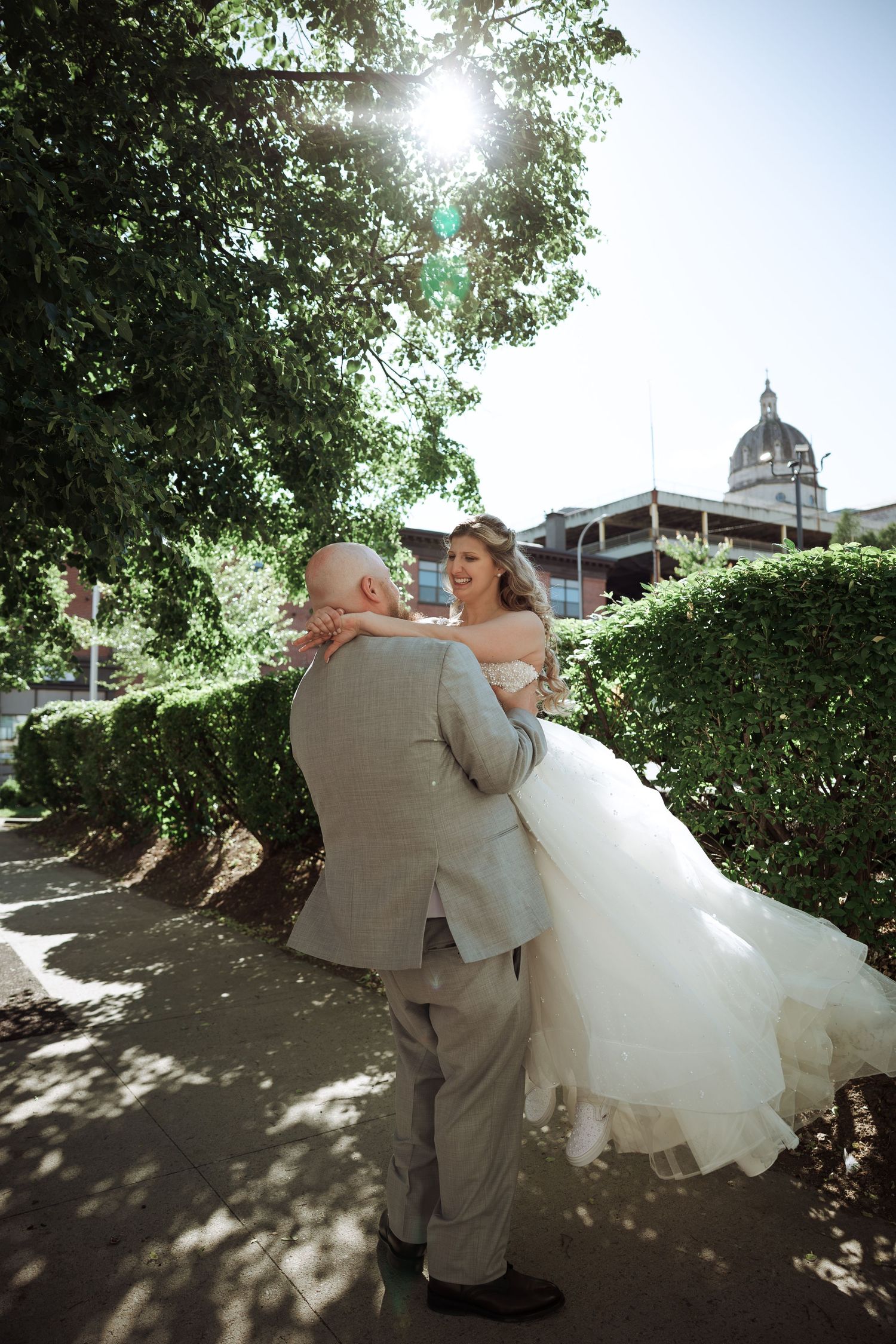 Wedding at The Columns Banquet Center, Altoona, wedding photographer in Altoona, PA,