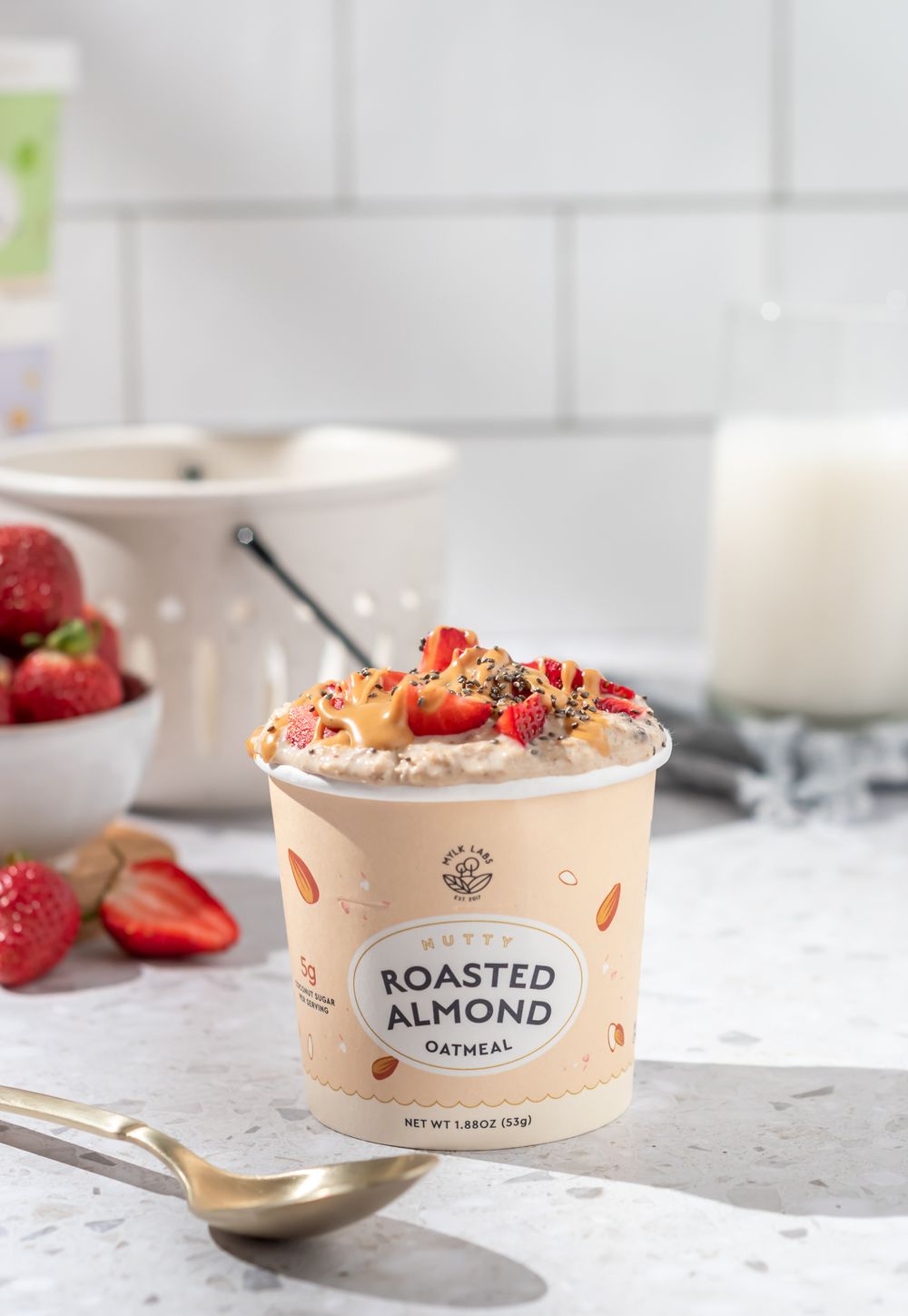 Mylk Labs Roasted Almond Oatmeal
