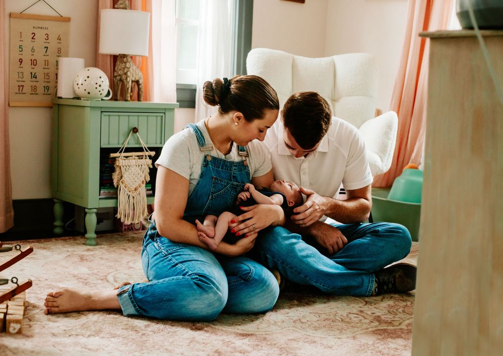 Lifestyle Newborn Session in York, PA