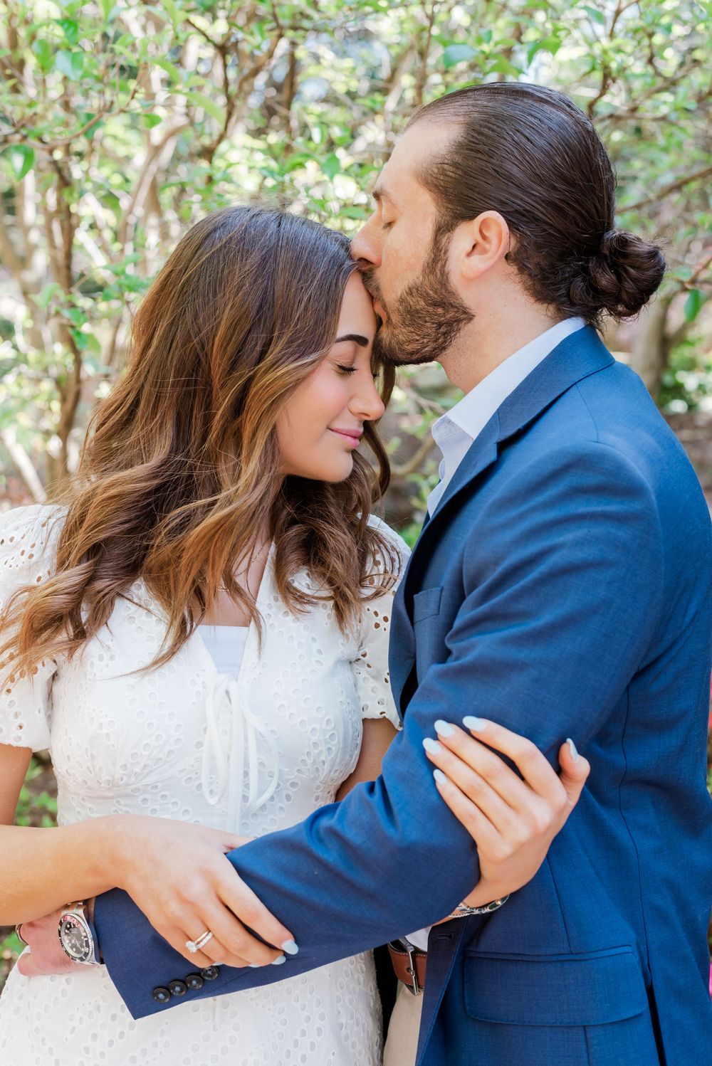Dallas outdoor engagement session