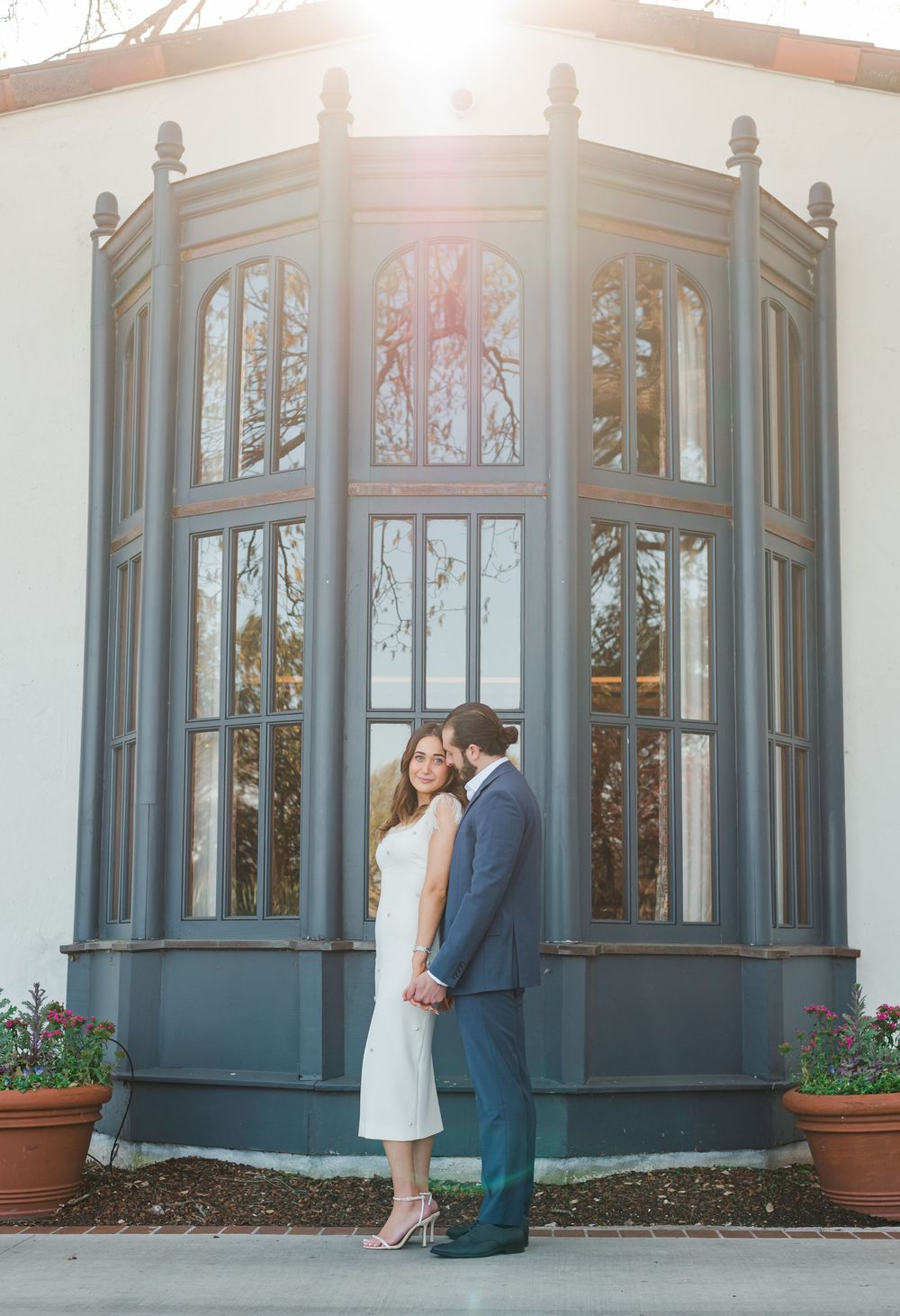 Dallas outdoor engagement session