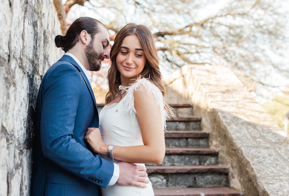Dallas outdoor engagement session