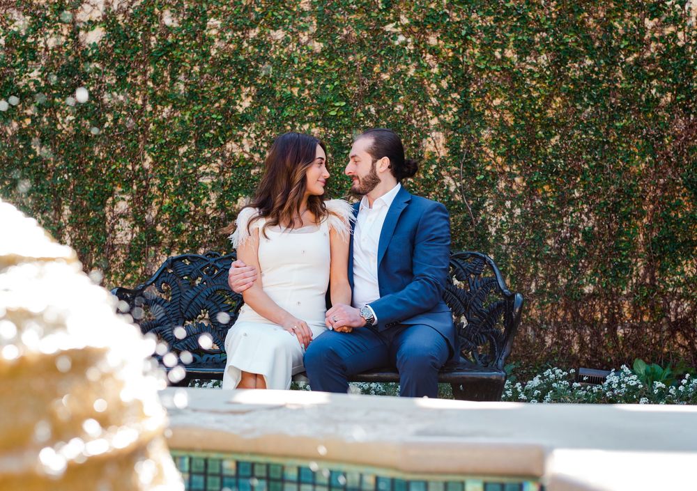 Dallas outdoor engagement session