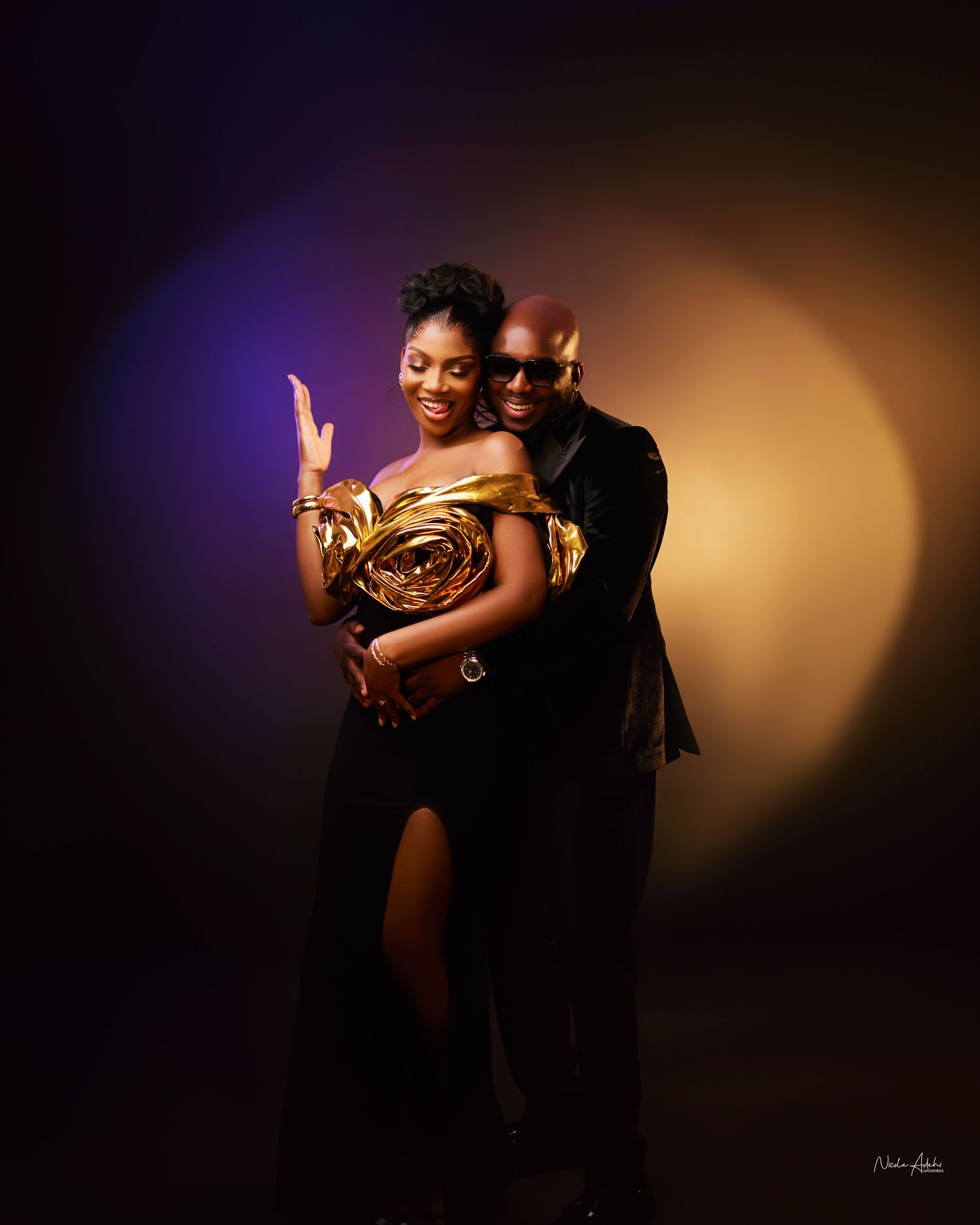 Luxury Nigerian wedding photographer capturing bride in traditional attire, Toronto Canada