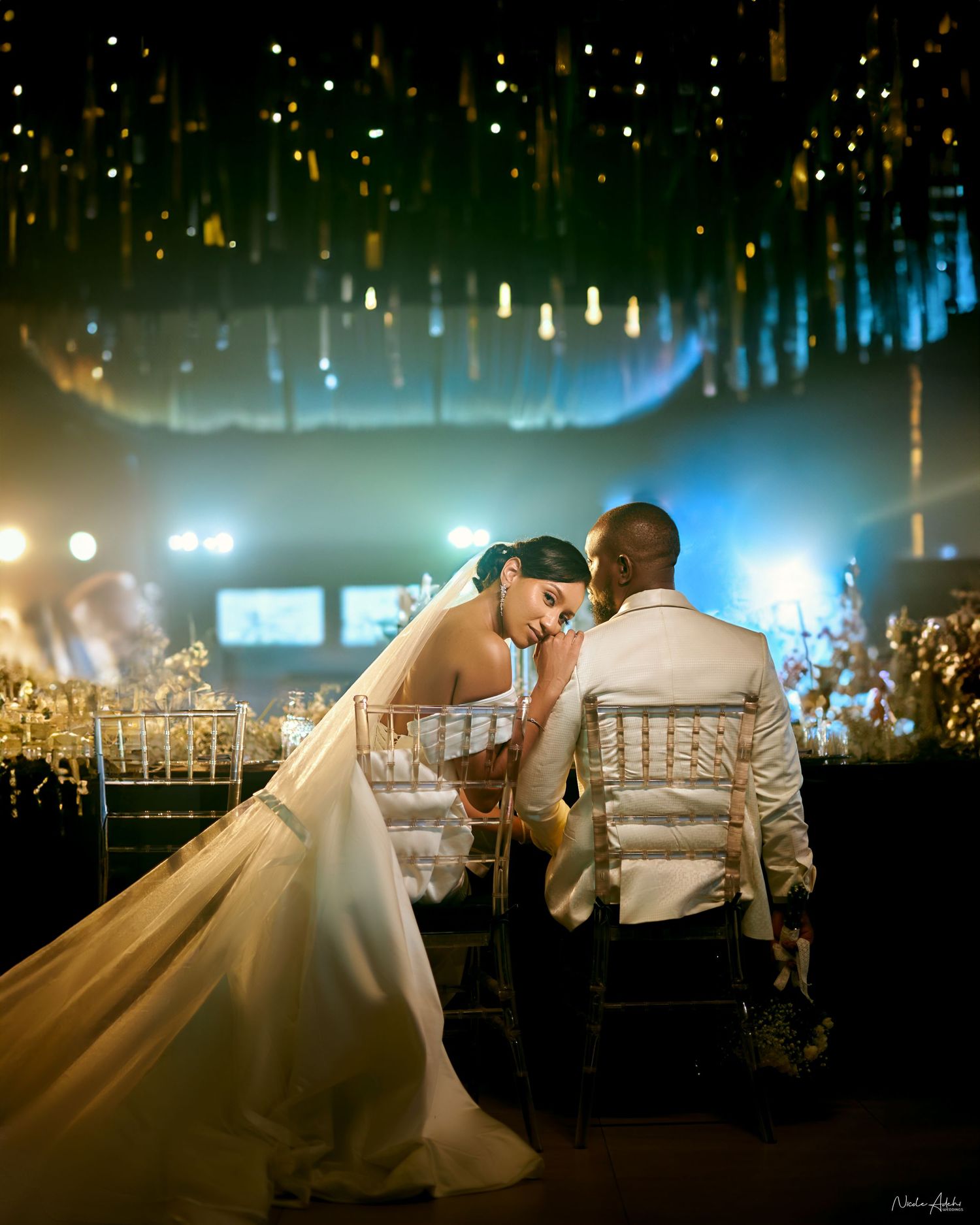Emotional wedding ceremony moment, luxury Nigerian wedding photographer Hamilton Ontario