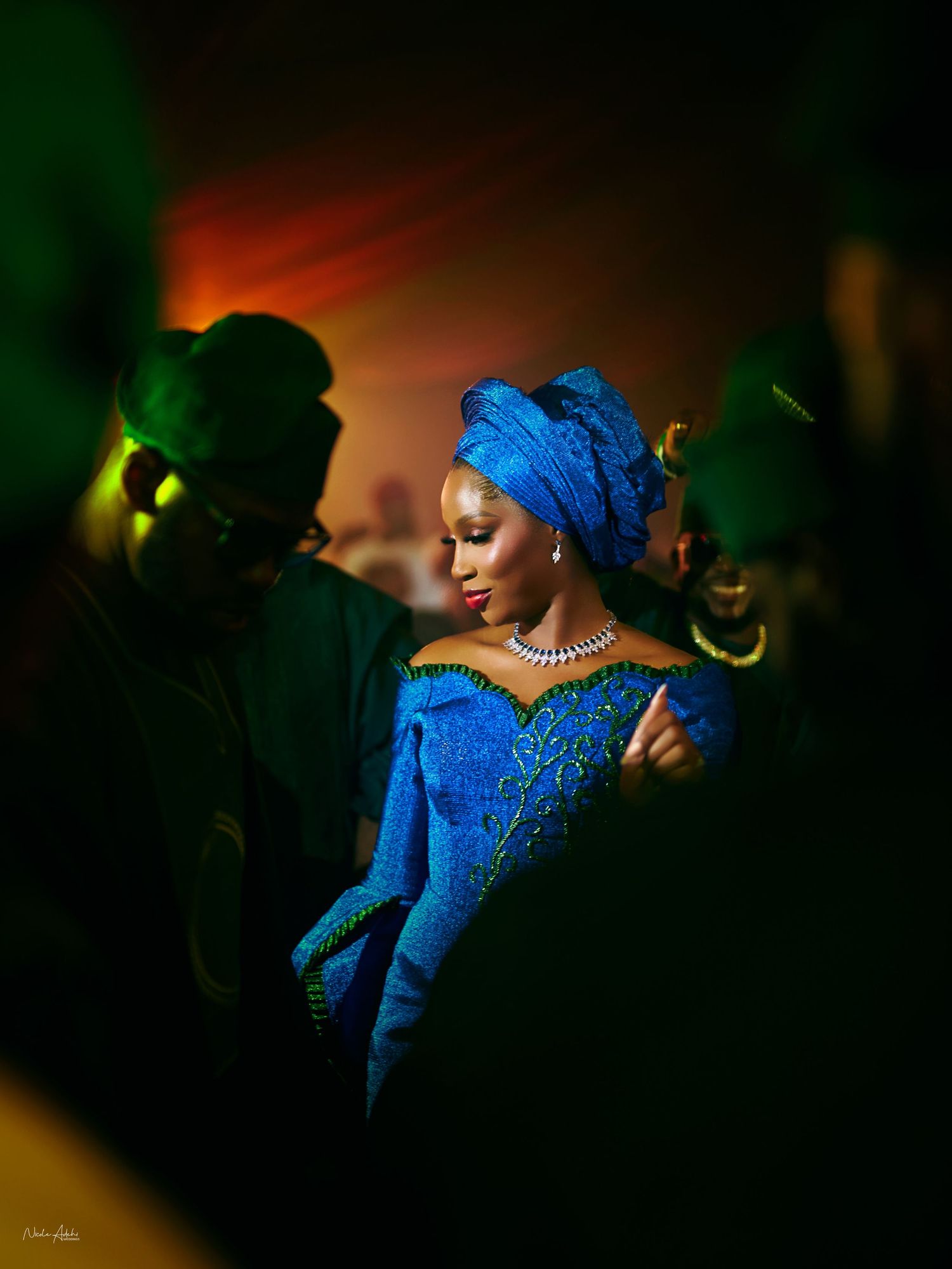 Editorial luxury wedding portrait, Nicole Adehi VALEO Photography award-winning