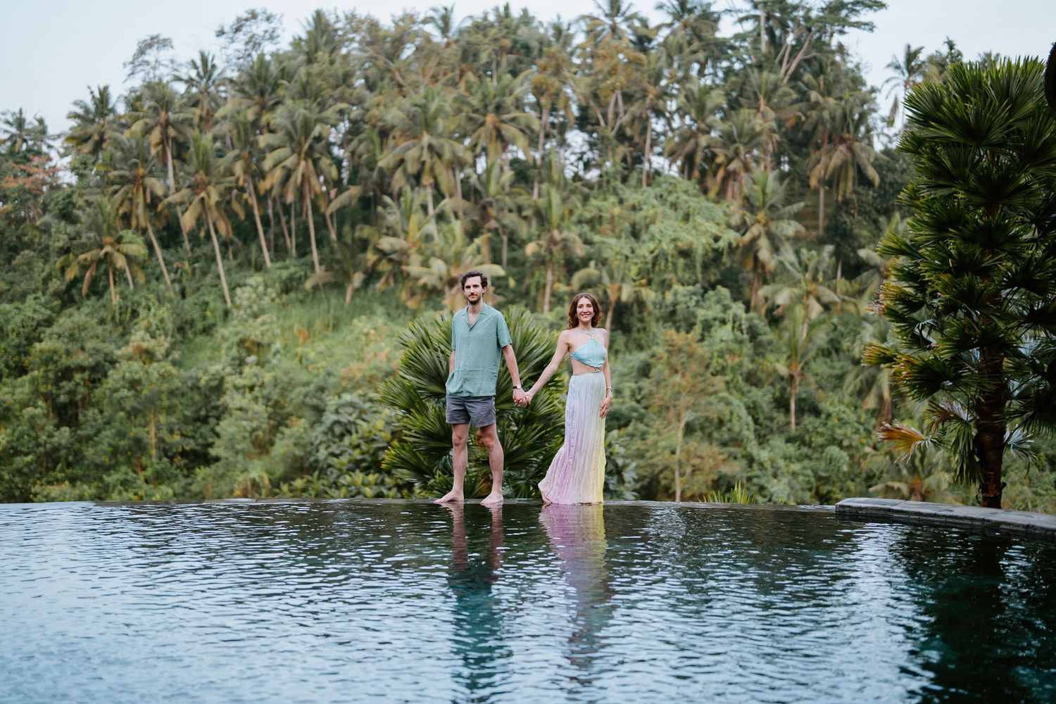 Bali couple photoshoot with Jungle views at Ubud