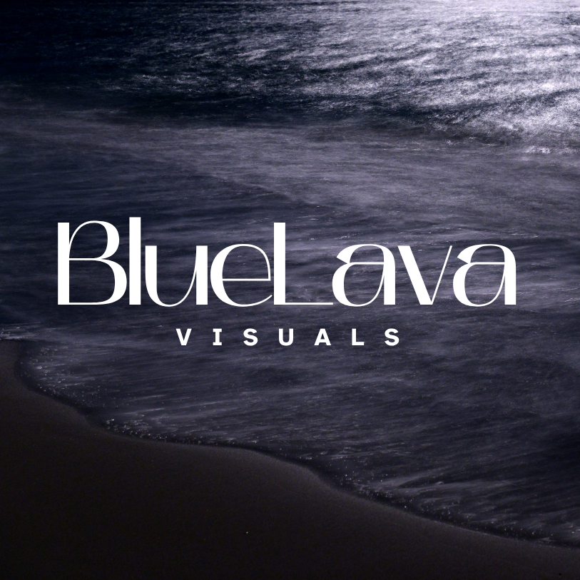 Dark ocean waves ripple across a moody black and white seascape with white text overlay.
