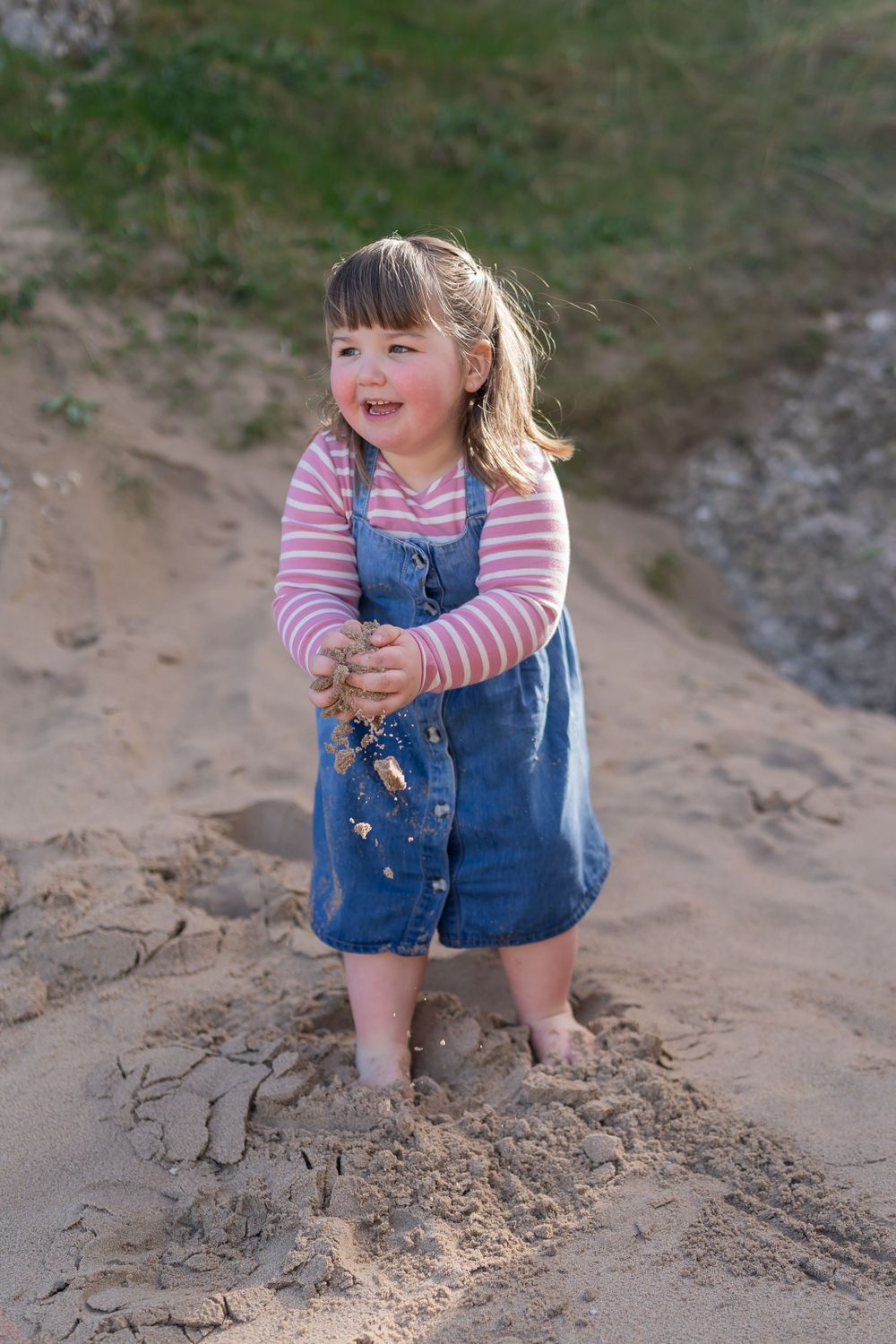 Relaxed beach family photos, North Coast Northern Ireland