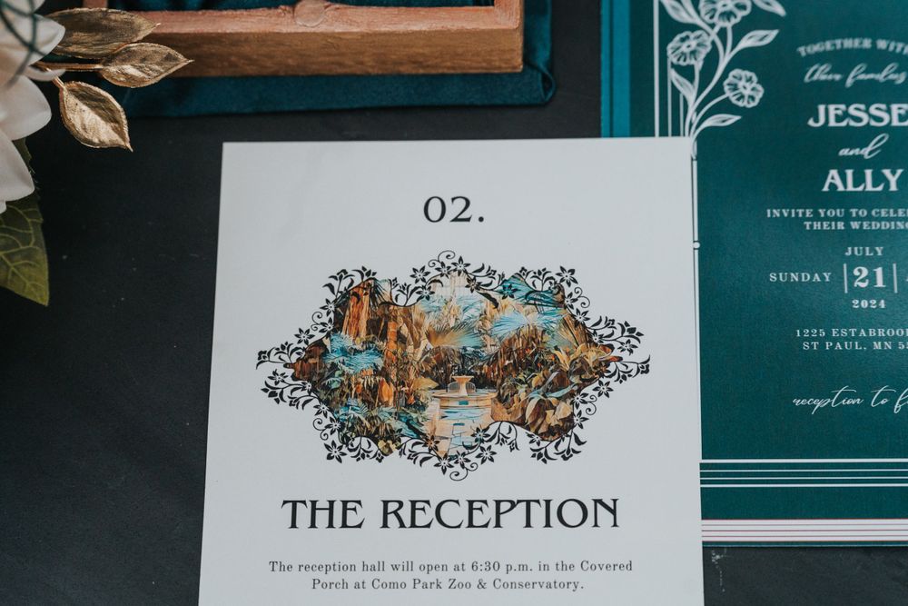Como Conservatory Invitation Suite