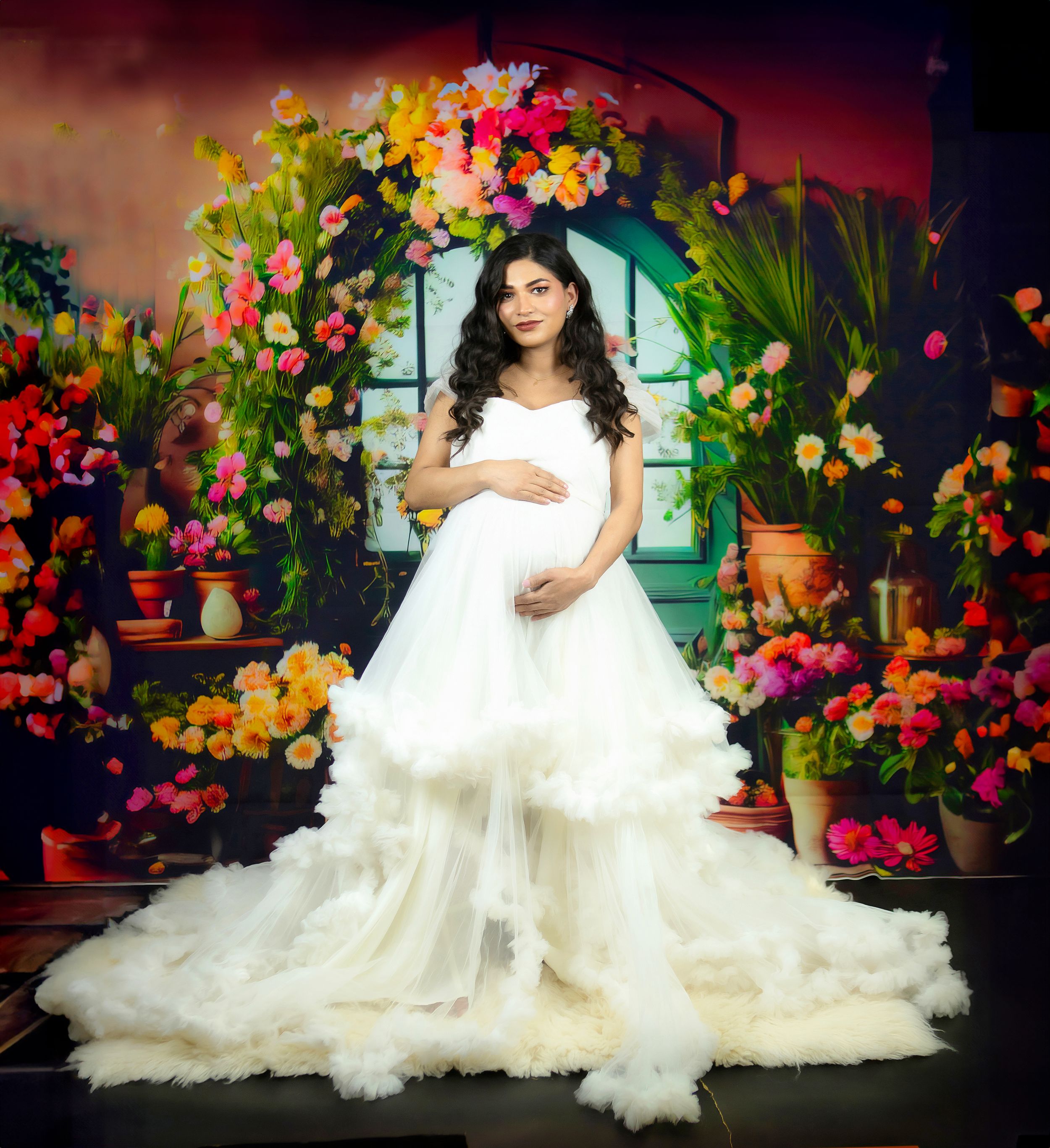 Bhaire Photography maternity portraits in Frisco, covering all of Dallas TX, natural light lifestyle session at home.