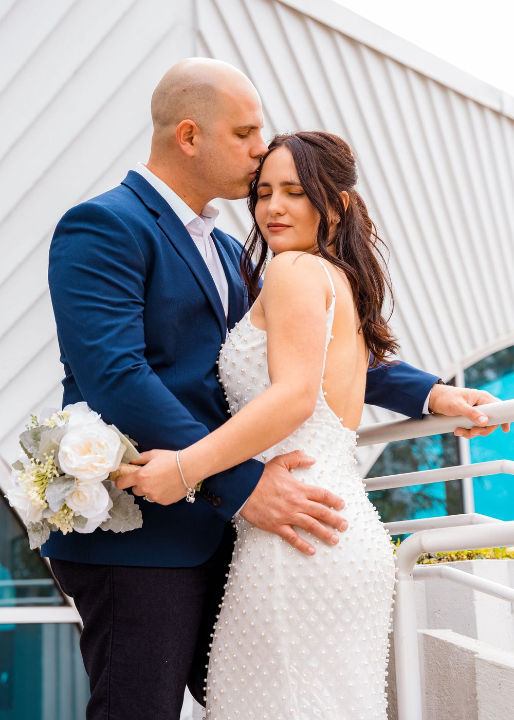 Downtown St Pete-Courthouse-Elopement photo session-BE Jazy Photography-St Pete Photographer-Elopement-Courthouse wedding-North Straub Park