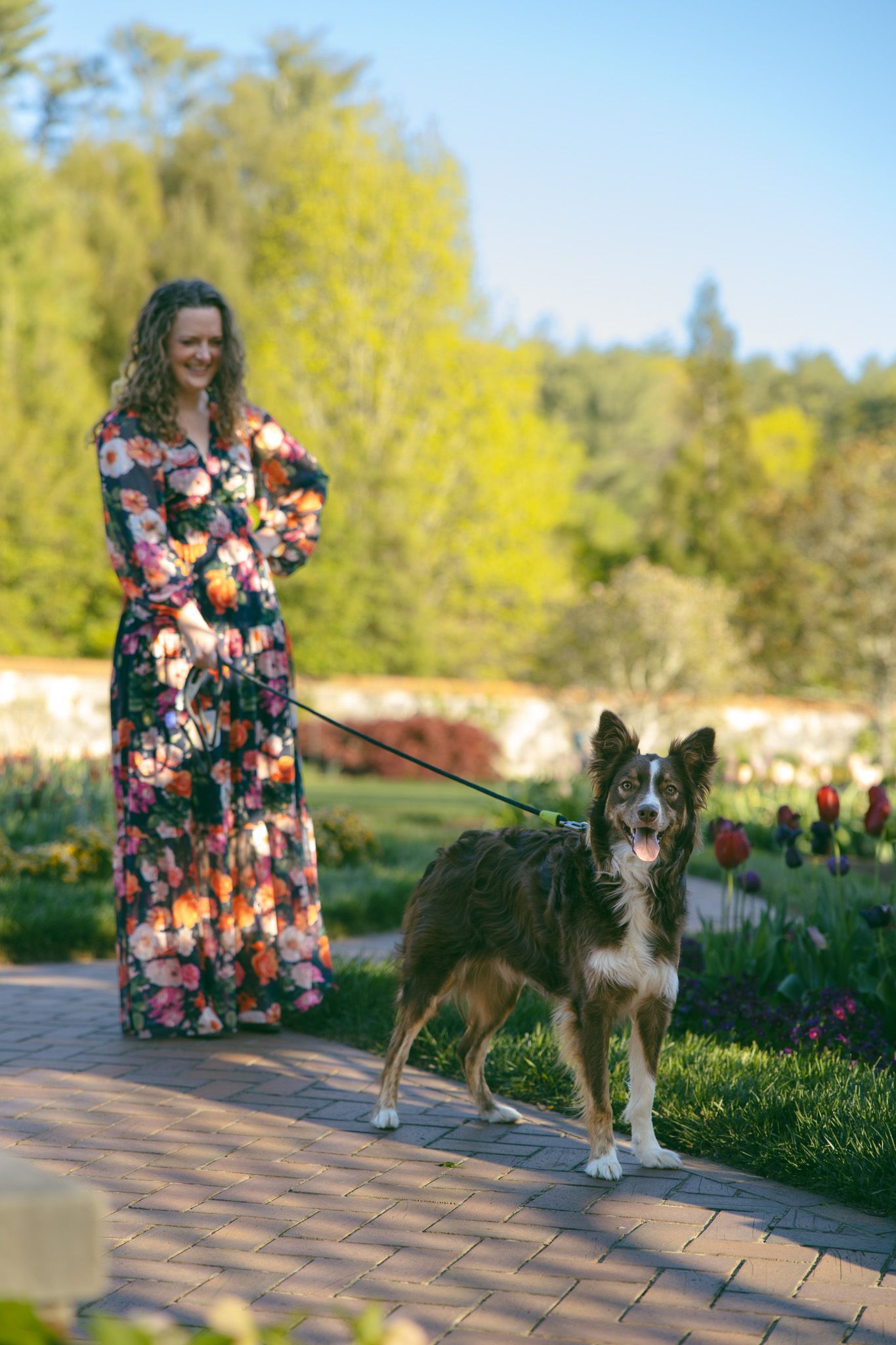 Asheville small business entrepreneur posing outdoors during a personal branding photography session