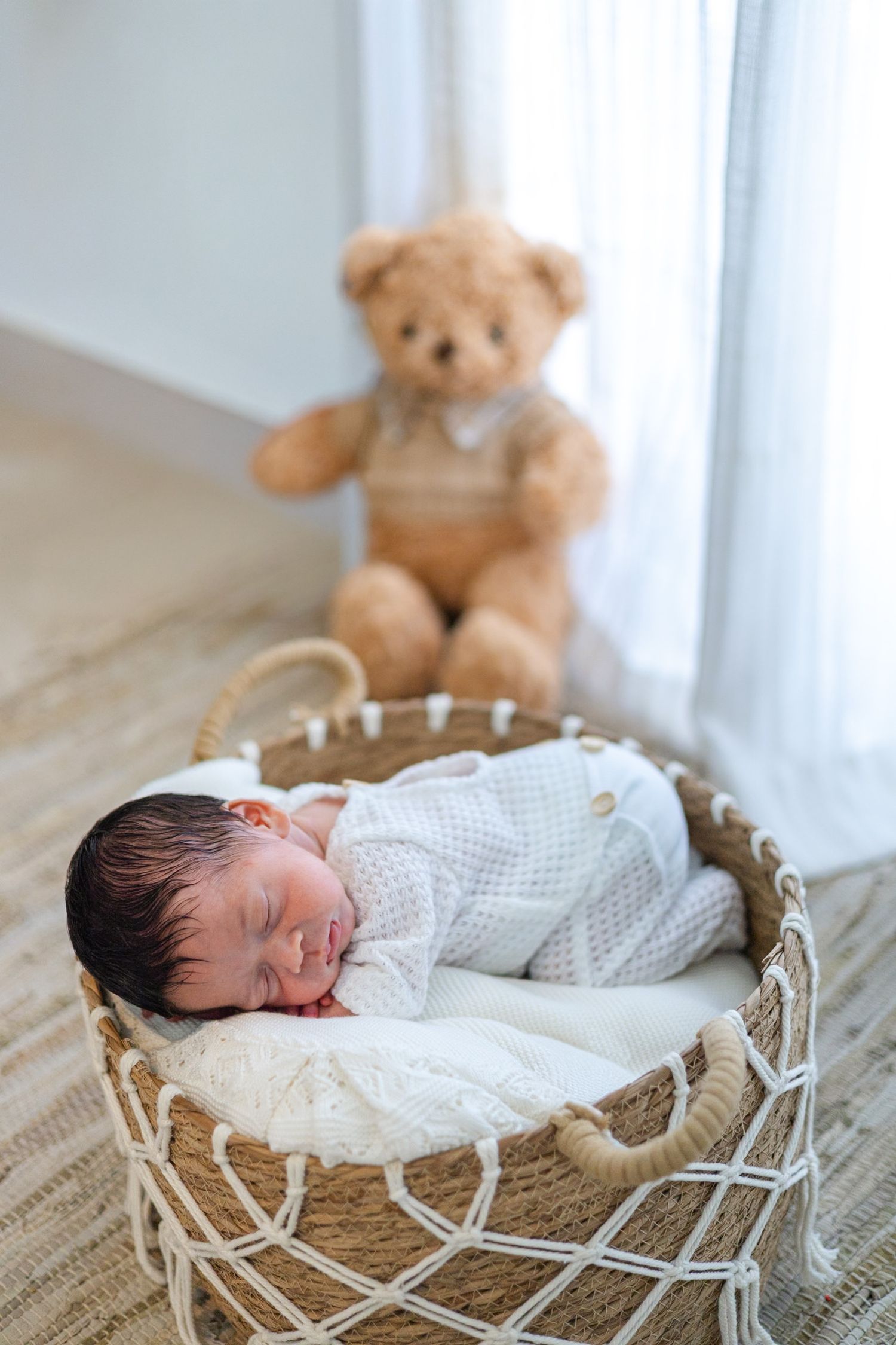 Newborn photography in Punta Cana & Cap Cana capturing timeless, natural and heartfelt family moments.
