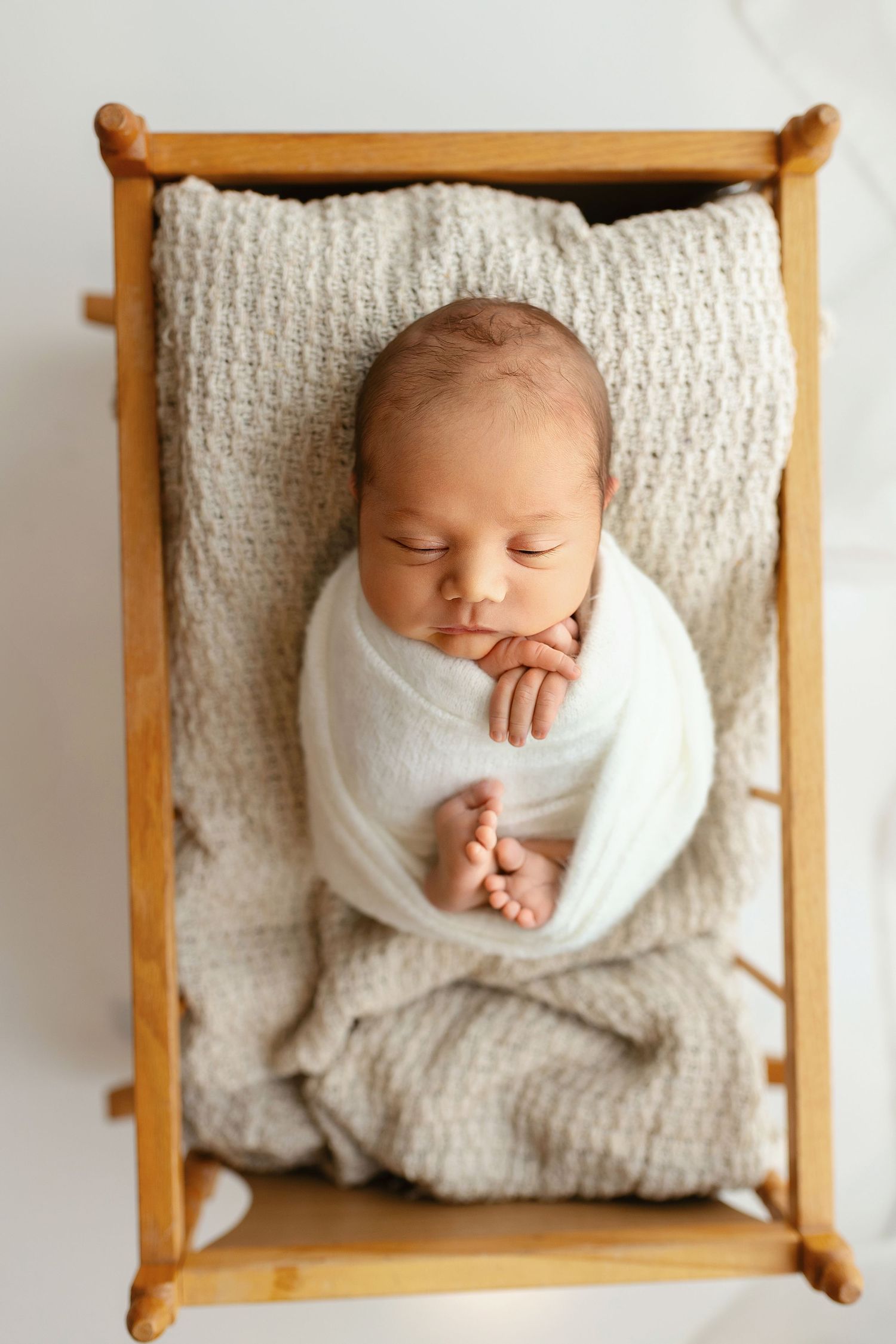 baby in cradle. Greenville sc newborn photographer, Easley sc newborn photographer, Greenville newborn, Greenville sc photographer, newborn