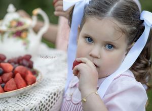 Kids tea party picture.