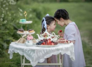 Kids tea party picture.