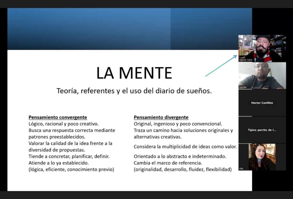 Taller de fotografía surrealista, escritura, bitácora creativa y collage en línea - Gabriel Indra Camargo Indraxus