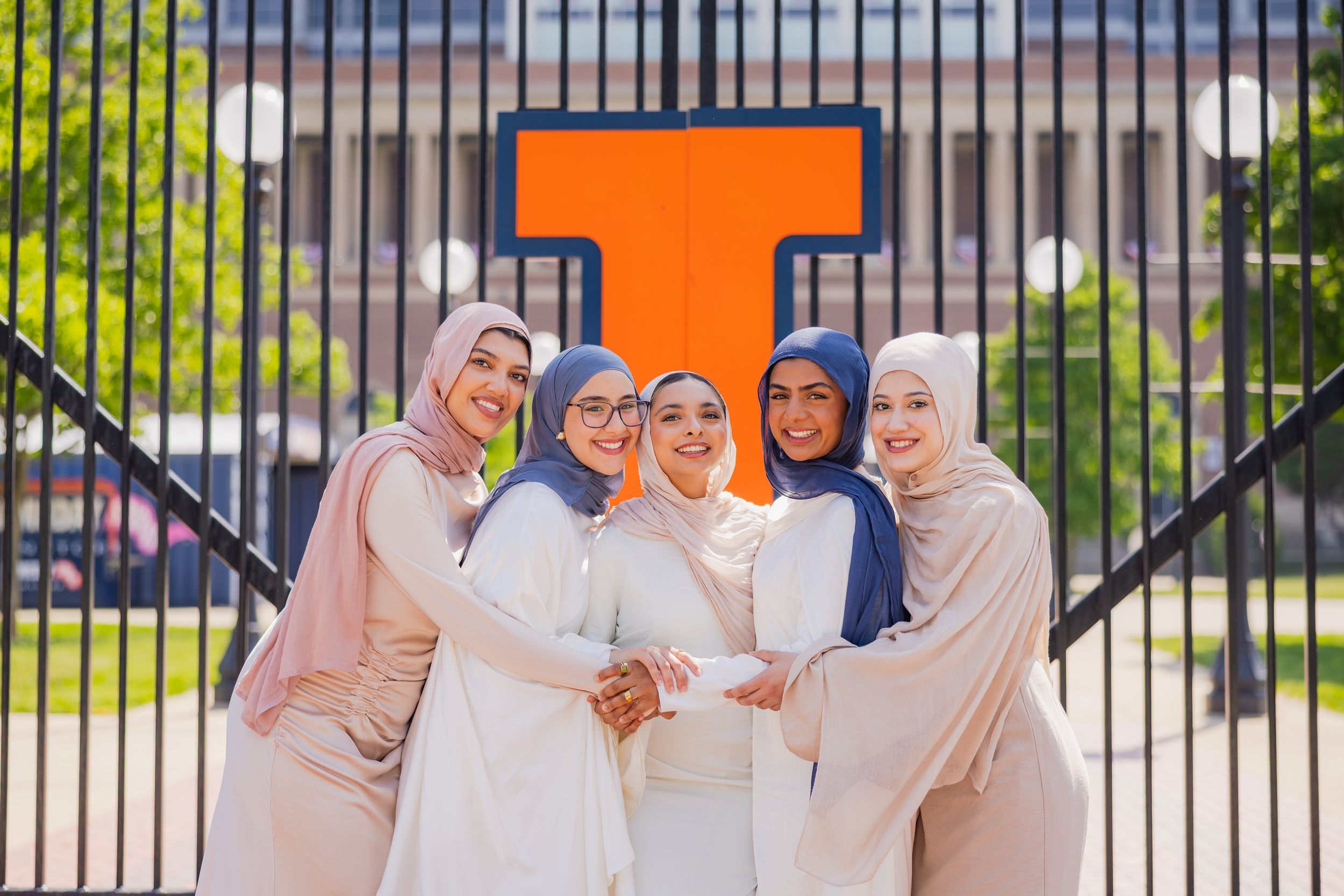 slim fit dress slacks University of Illinois Urbana-Champaign Doctoral Regalia