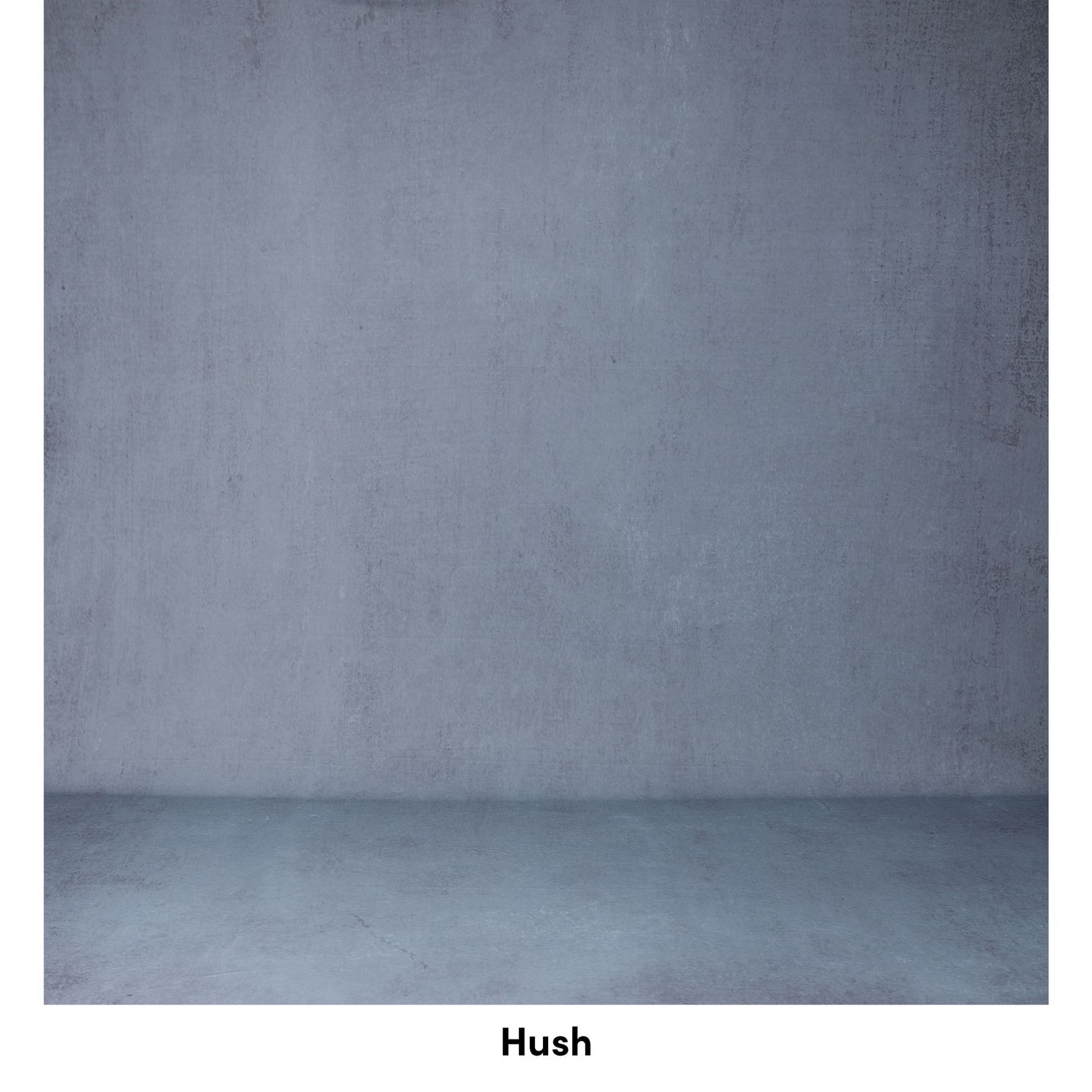 Empty grey concrete room interior with textured walls and floor creating a minimalist architectural space.
