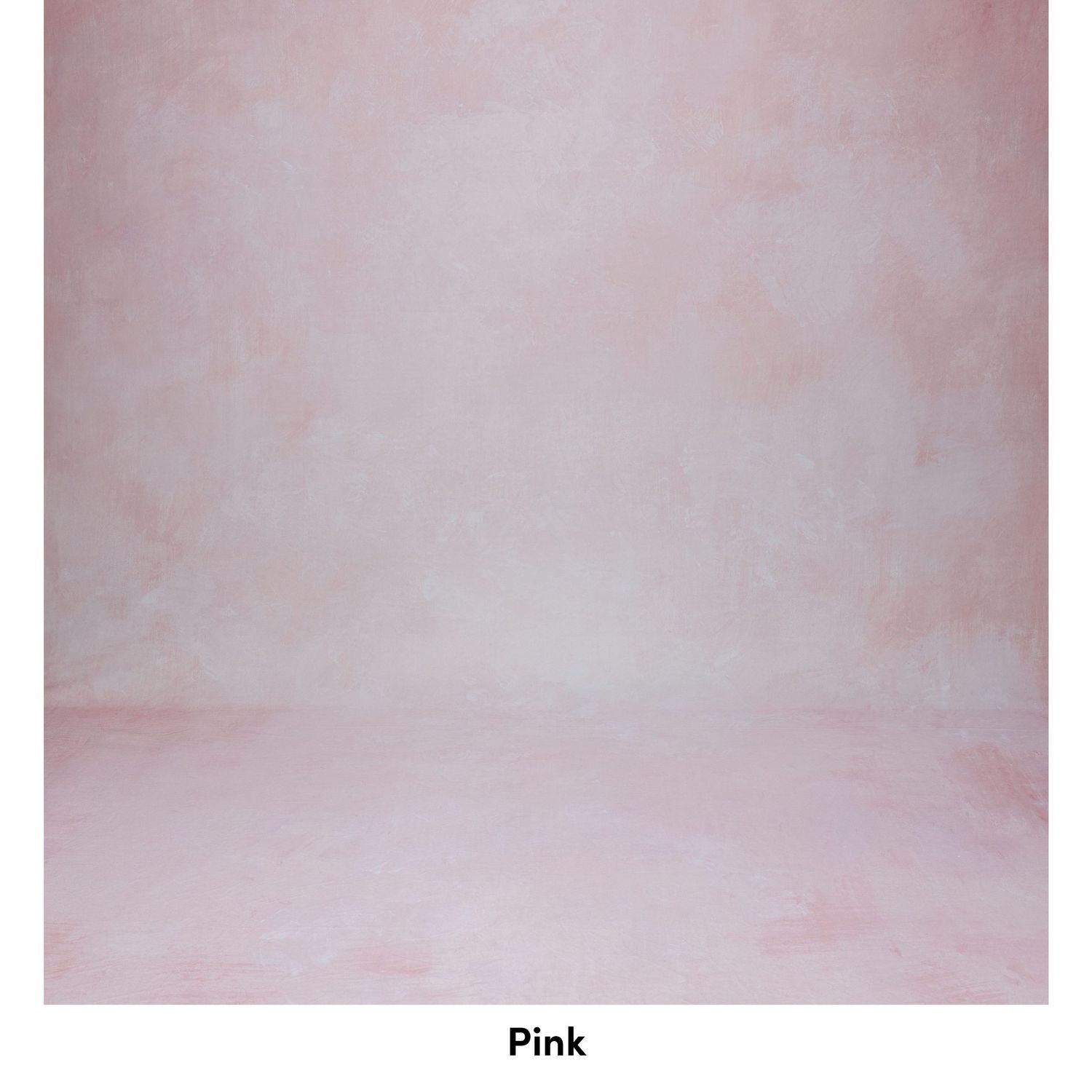 Soft pink studio backdrop with delicate gradient and ethereal atmospheric texture.