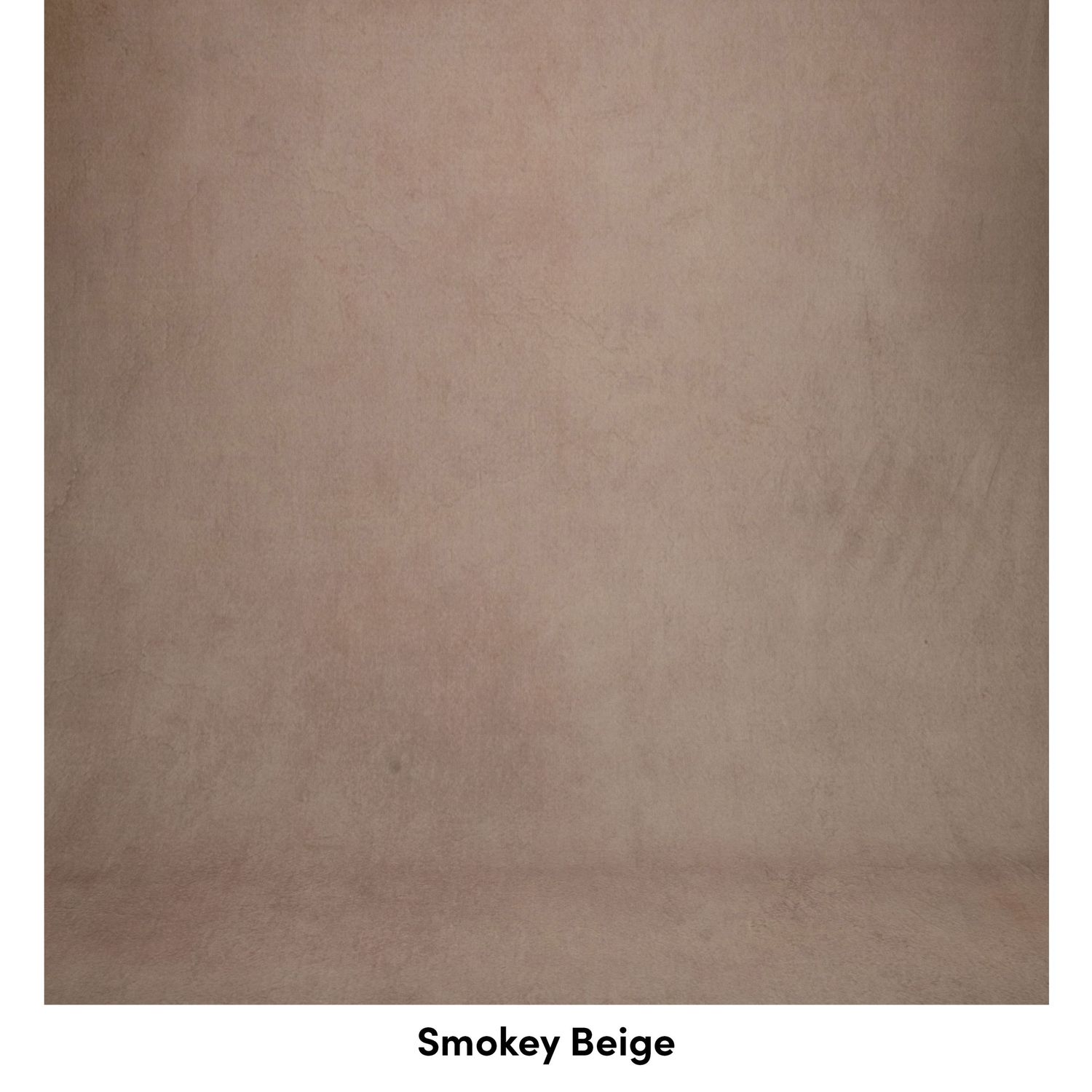 Smokey beige colored photography backdrop with soft mottled texture and gentle vignetting.