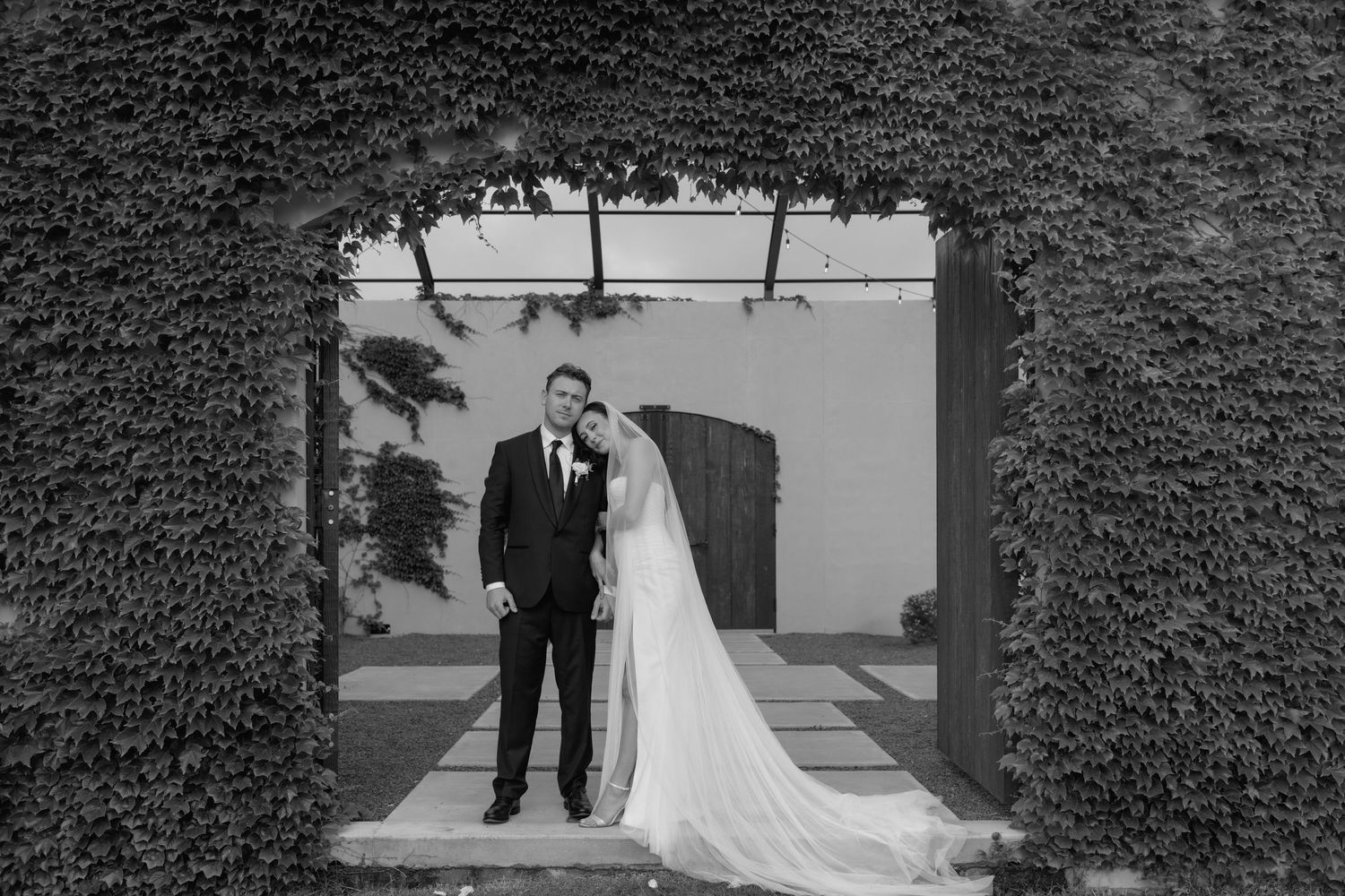 bride and groom at oklahoma venue taken by an oklahoma wedding photographer