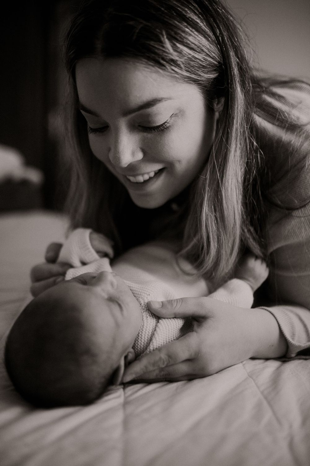 Sesión newborn lifestyle en domicilio en Vila-seca
