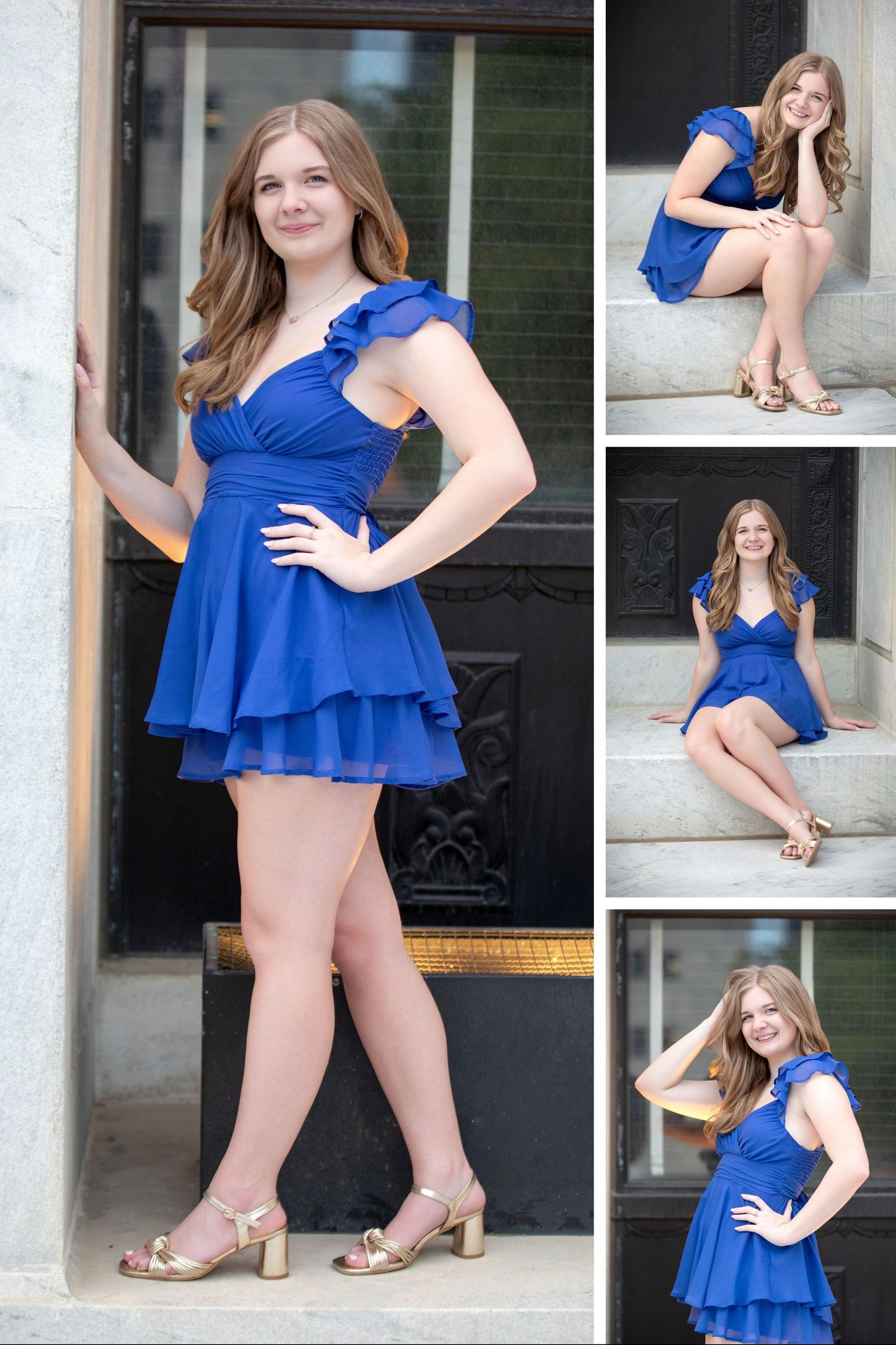 Olentangy senior pictures in German Village.  German Village senior pictures.  Downtown Columbus senior pictures. Urban senior pictures.