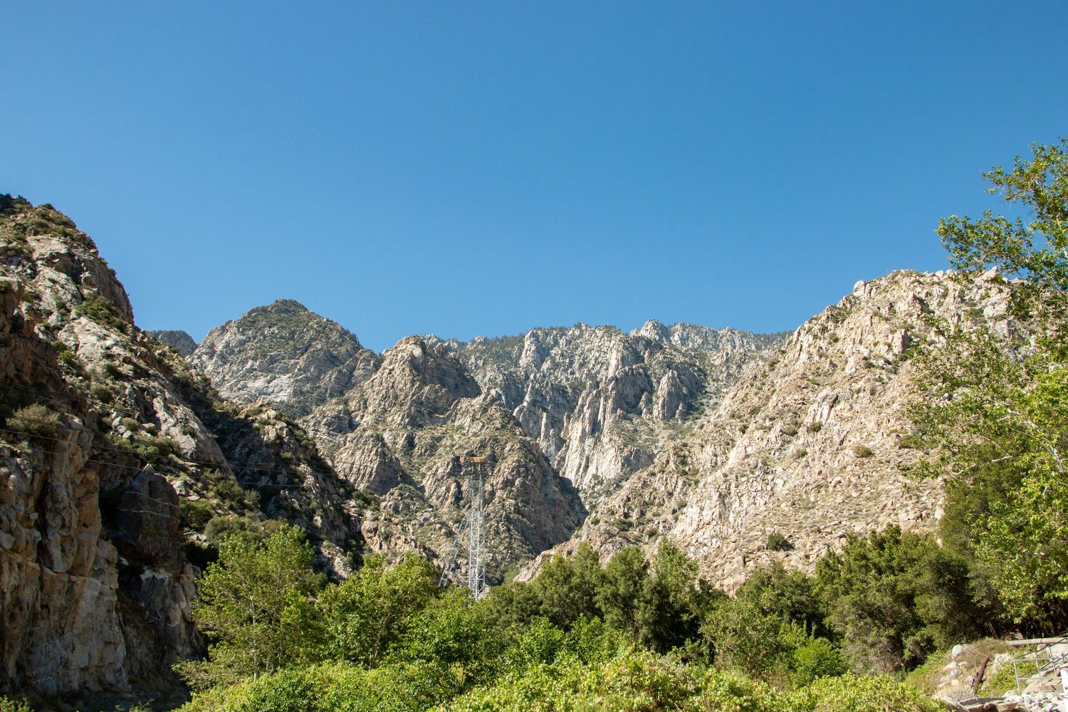 California. Palm Springs. Mt. San Jacinto