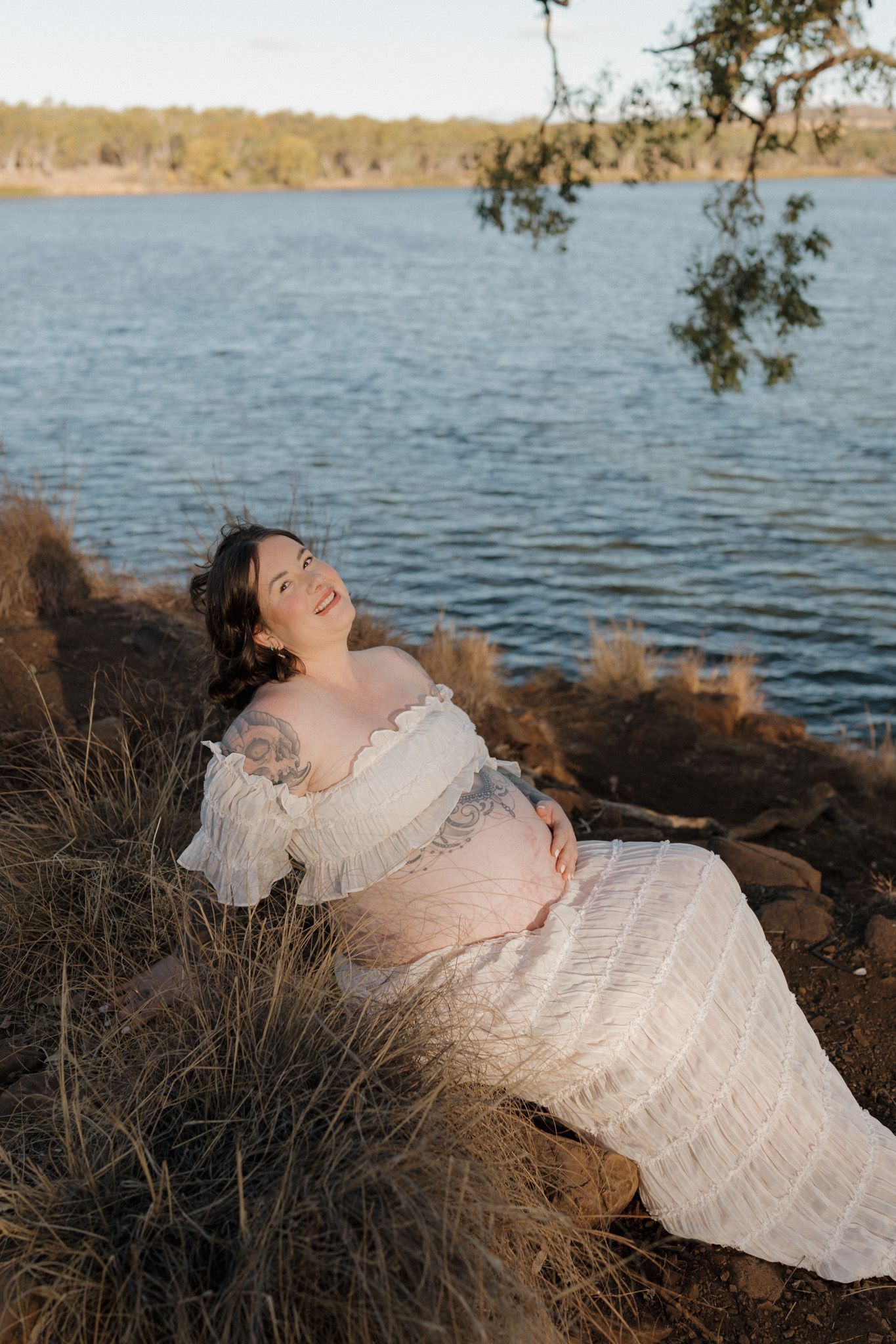 Outdoor Inverell maternity photography