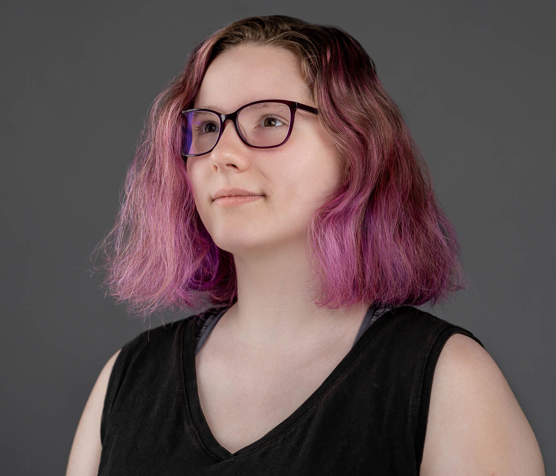Expressive acting headshot for film and television auditions