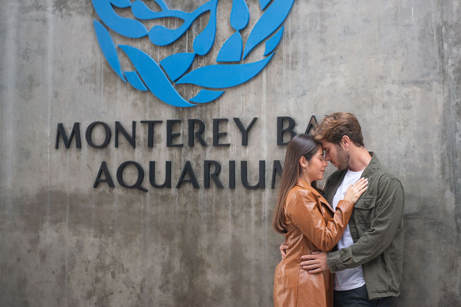 Monterey Bay Aquarium engagement session
