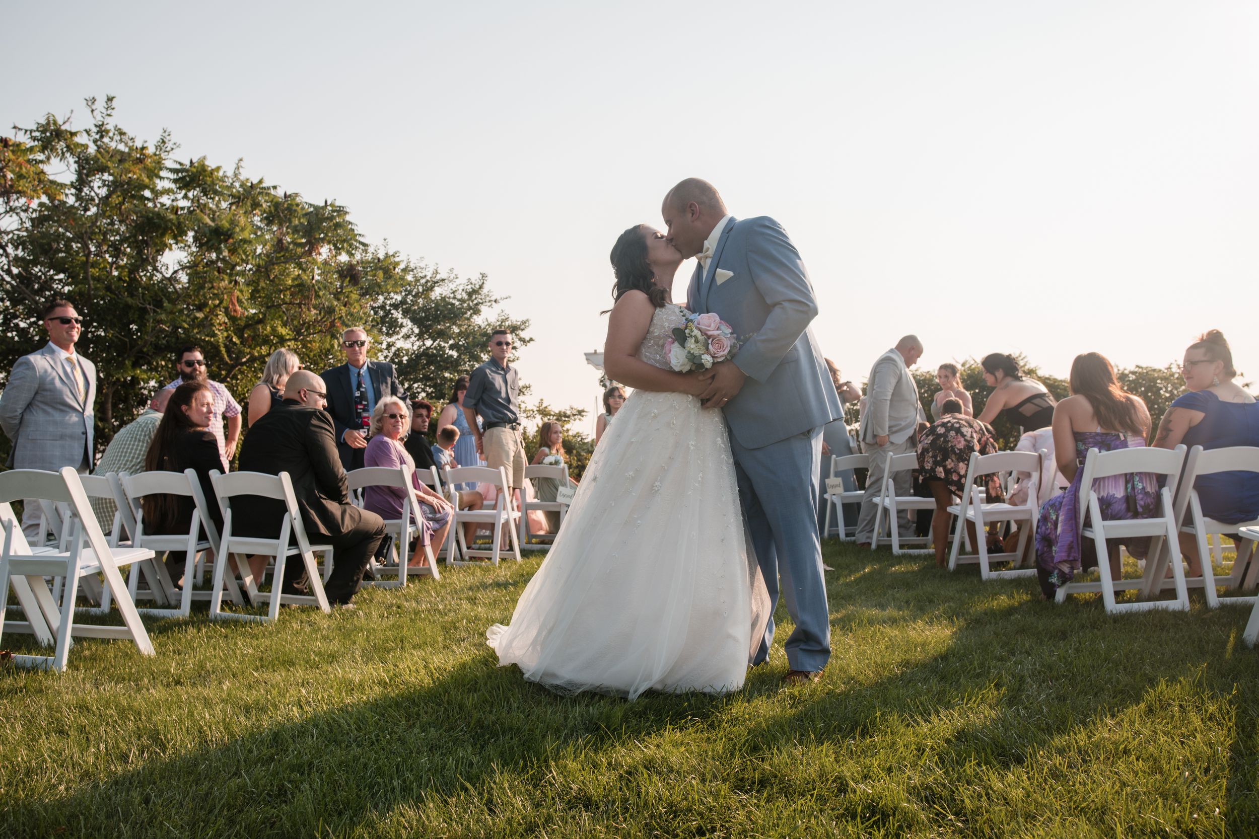 Coastal wedding at the Boat House Tiverton, RI. Luxury heirloom memories & professional wedding photography by Stefy Hilmer Mount Hope Bay