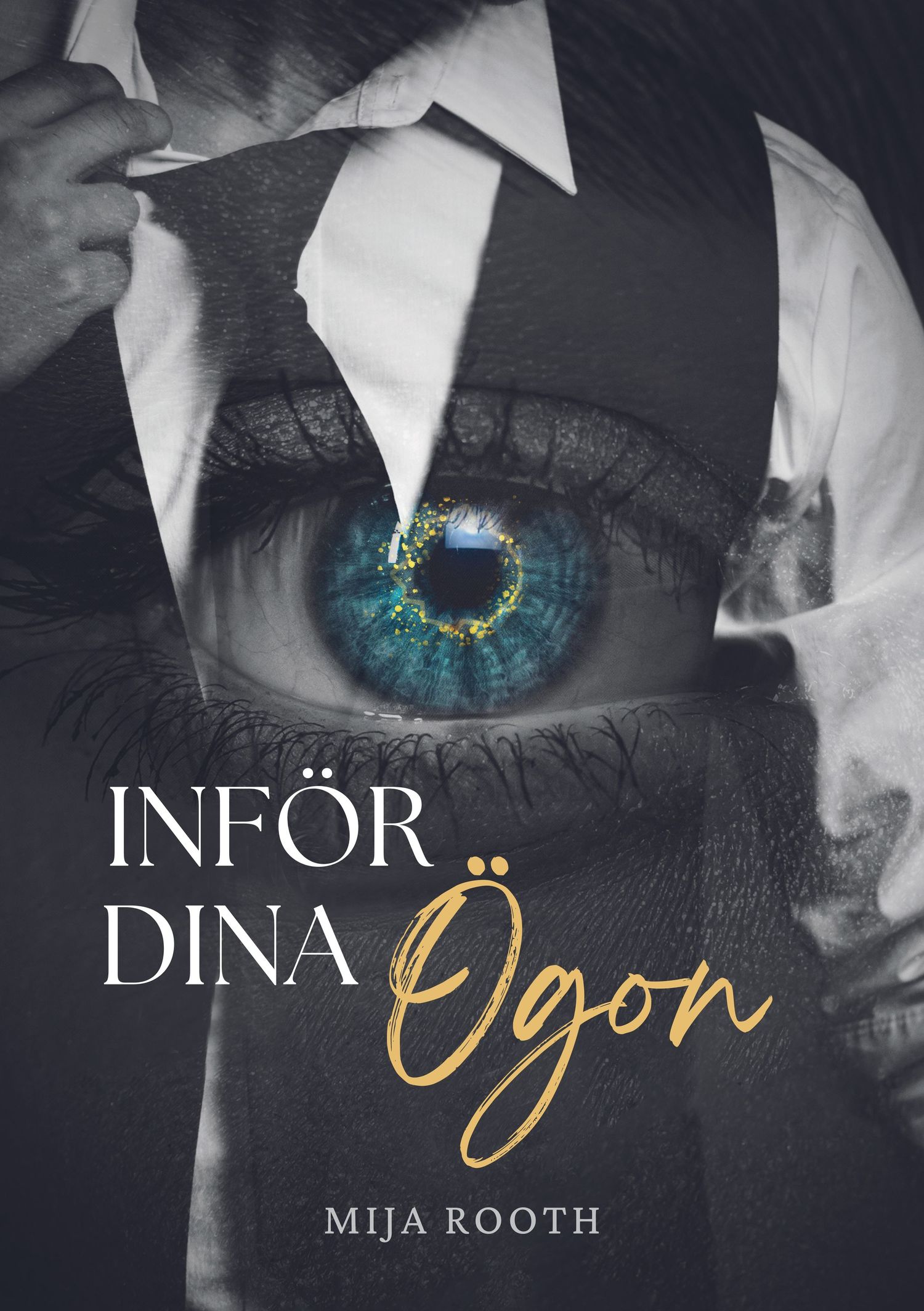 Omslag-Infördinaögon - www.mijarooth.com - Mija Rooth - Dark Romance författare author