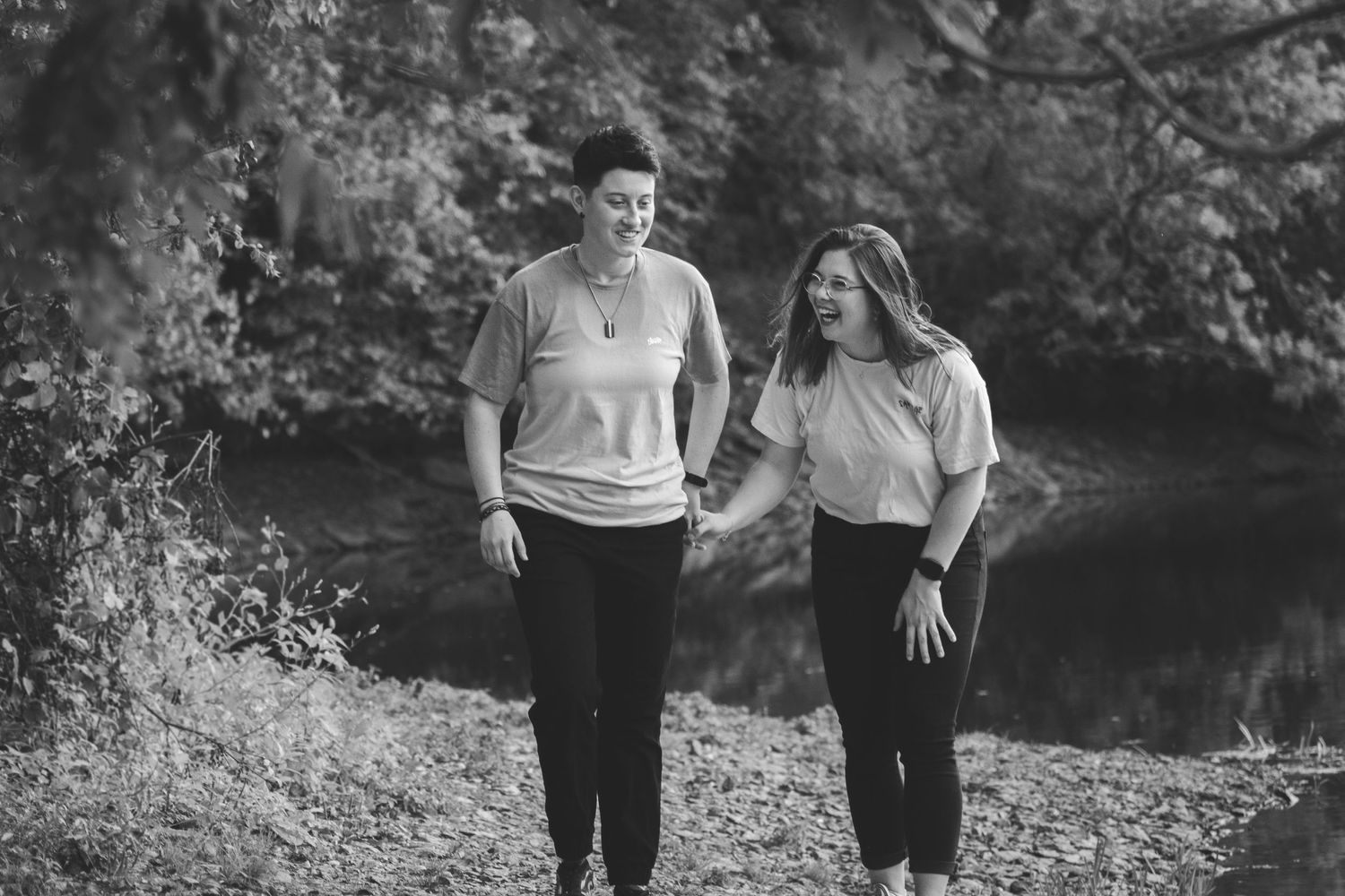 Séance photo de couple lesbien