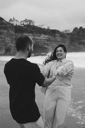 photo couple anglet