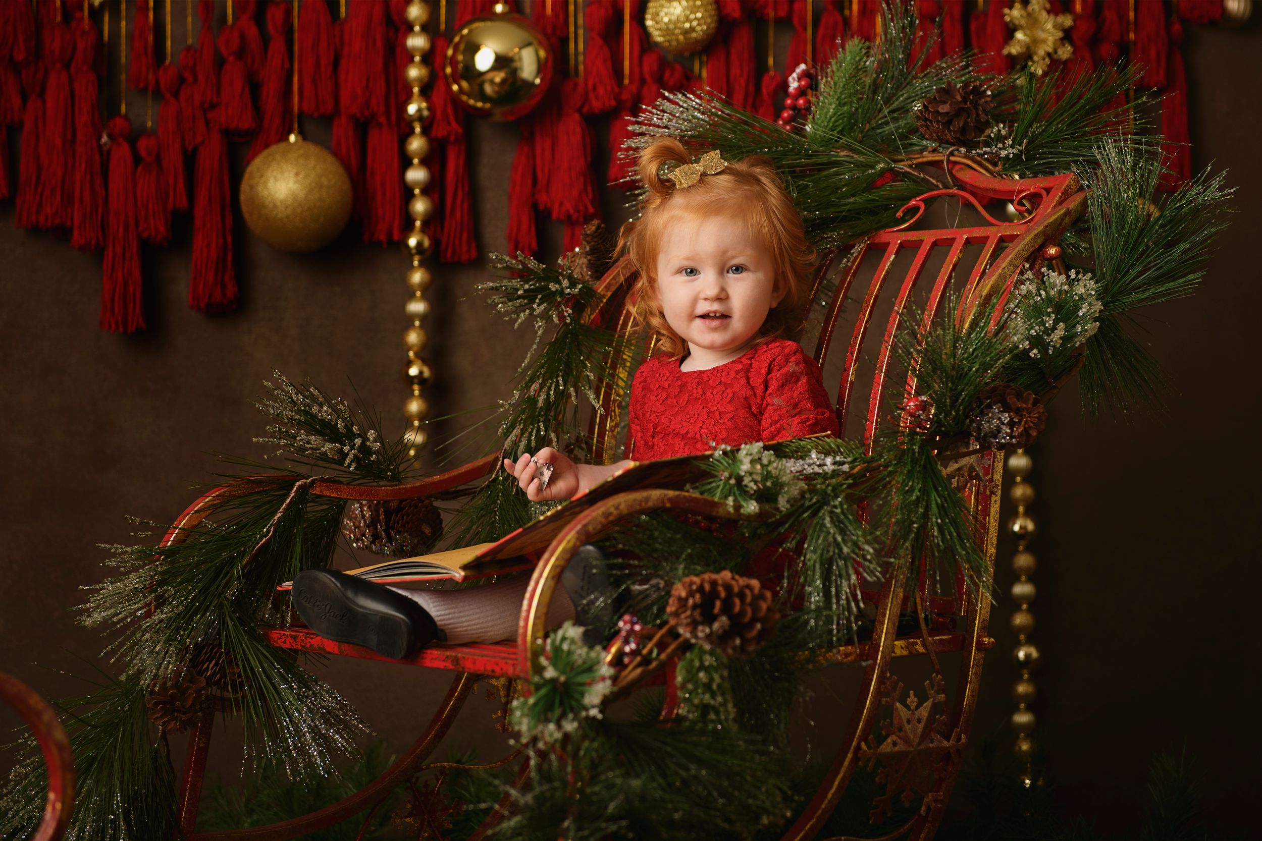 Each of our Christmas sets are custom styled and built! Creating something truly unique each year! Blackfoot, Idaho Falls, Pocatello photog