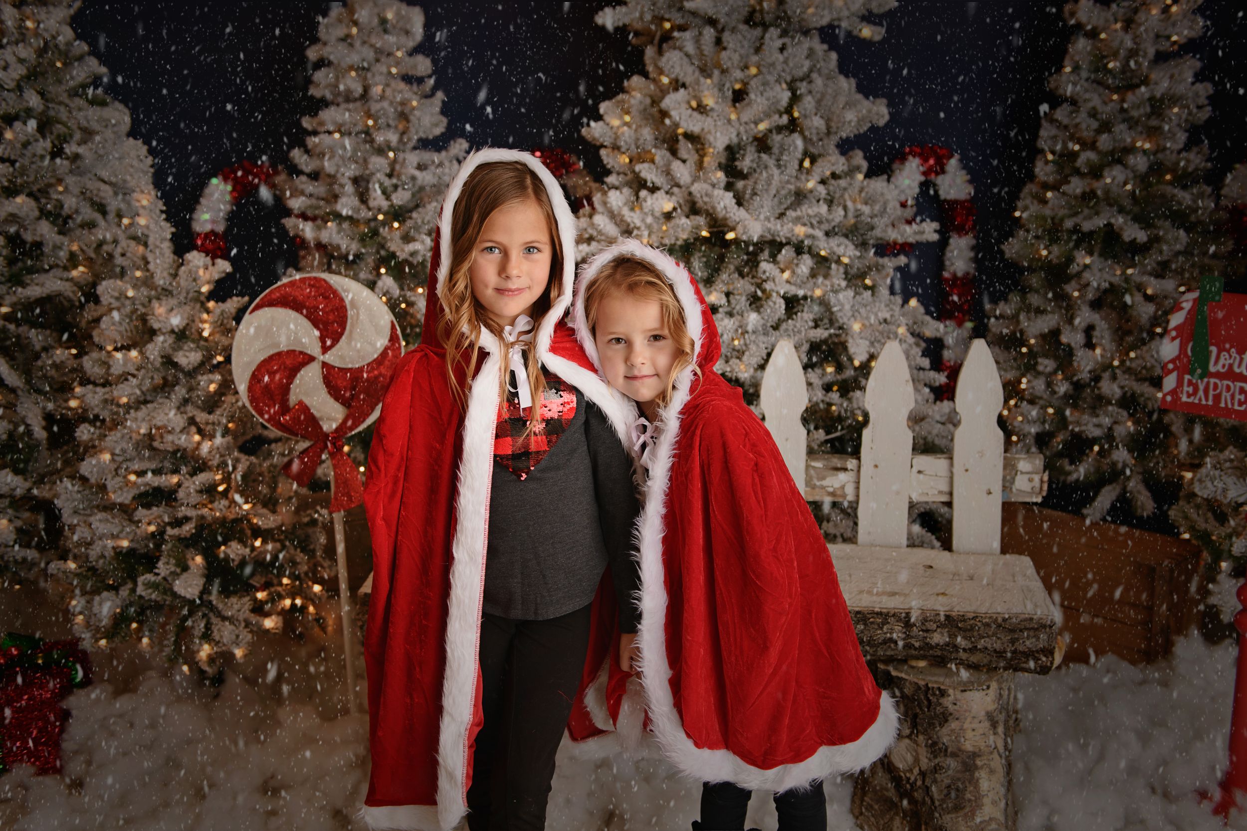 Each of our Christmas sets are custom styled and built! Creating something truly unique each year! Blackfoot, Idaho Falls, Pocatello photog