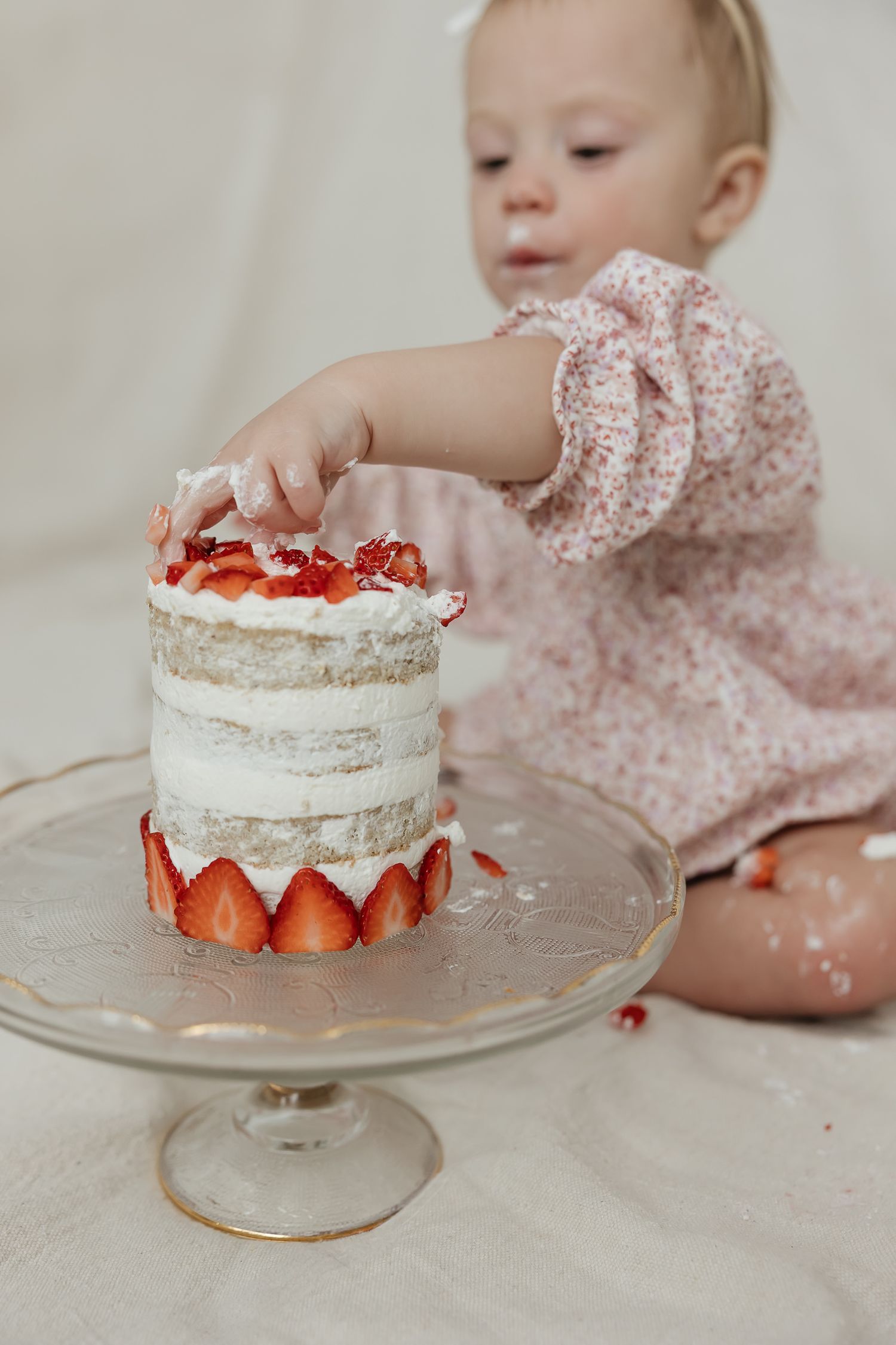 cake smash photo session