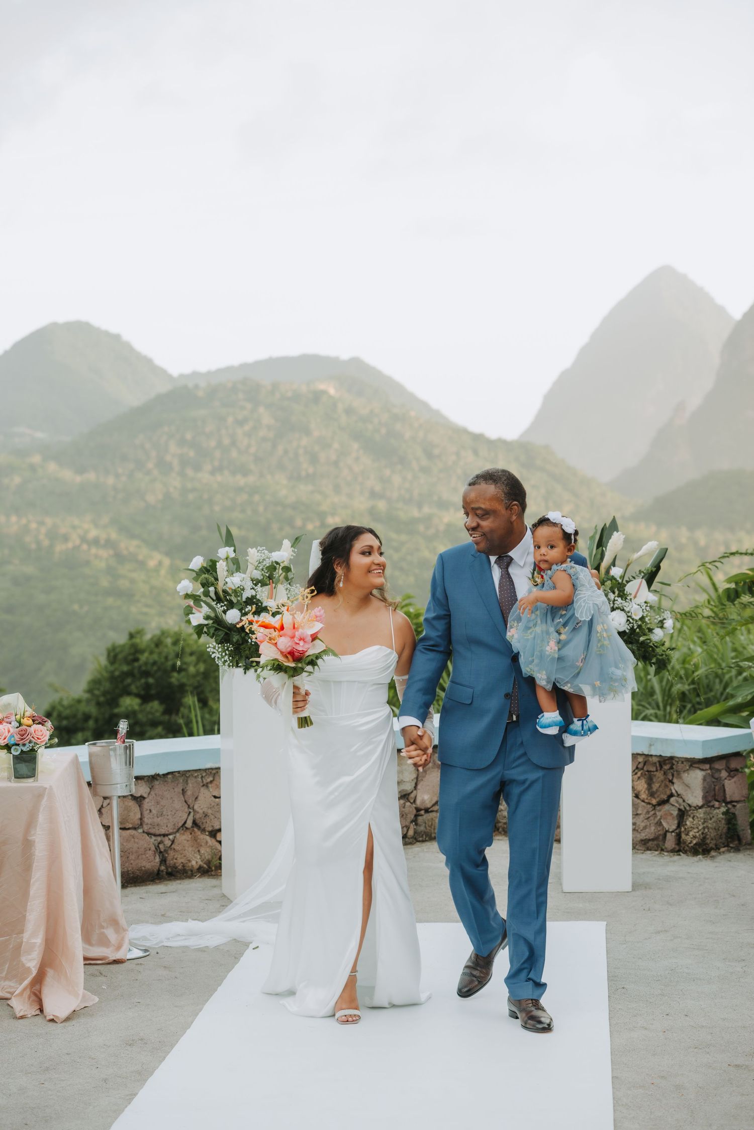 St Lucia Wedding photographer captures intimate destination wedding at La Haut St Lucia