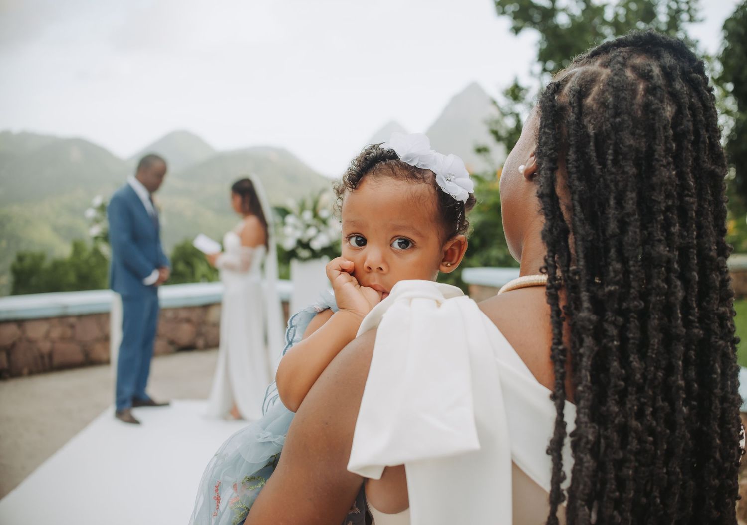 St Lucia Wedding photographer captures intimate destination wedding at La Haut St Lucia