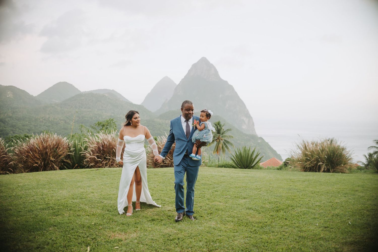 St Lucia Wedding photographer captures intimate destination wedding at La Haut St Lucia